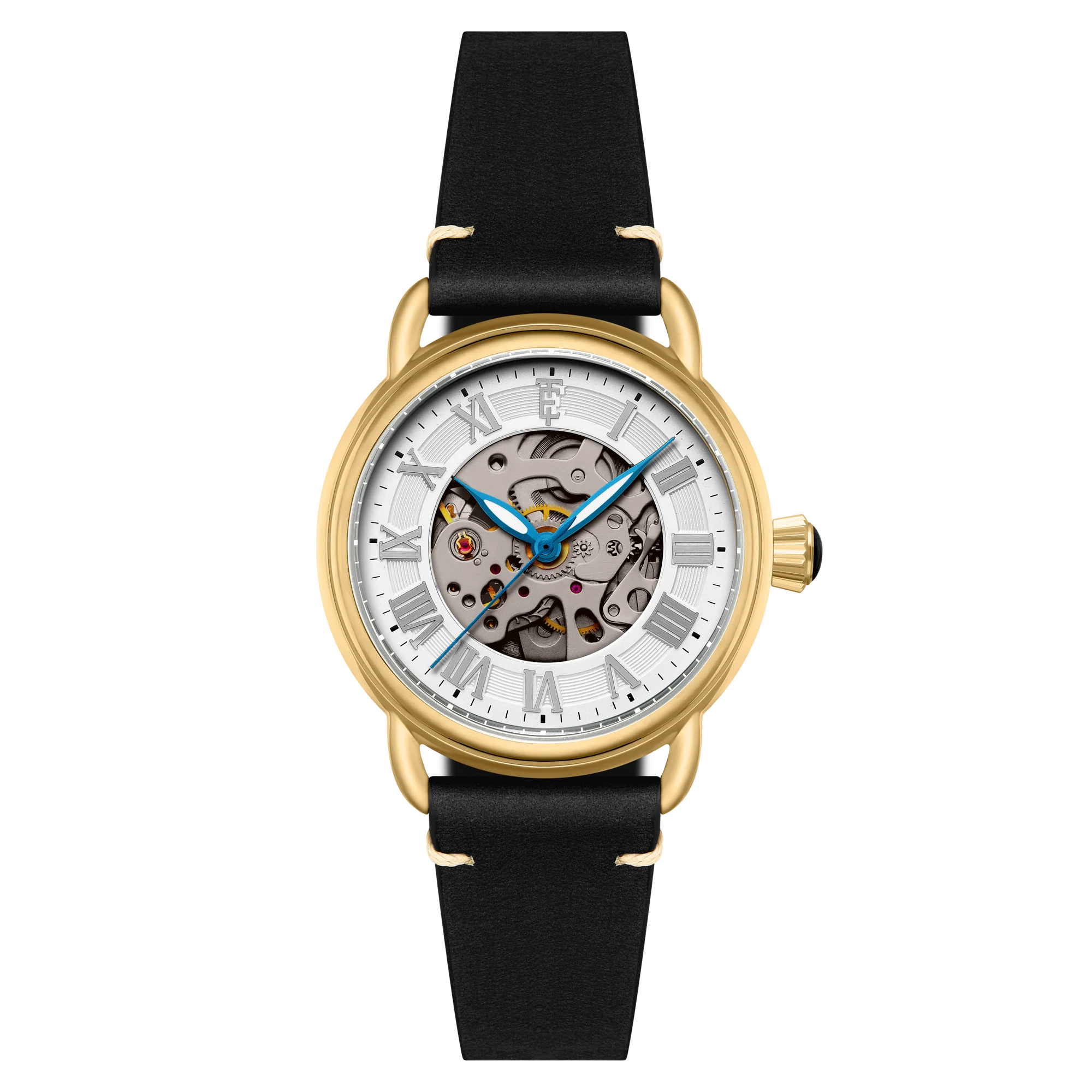 Thomas Earnshaw Heritage Investigator 40 Skeleton Automatic Frosted Silver