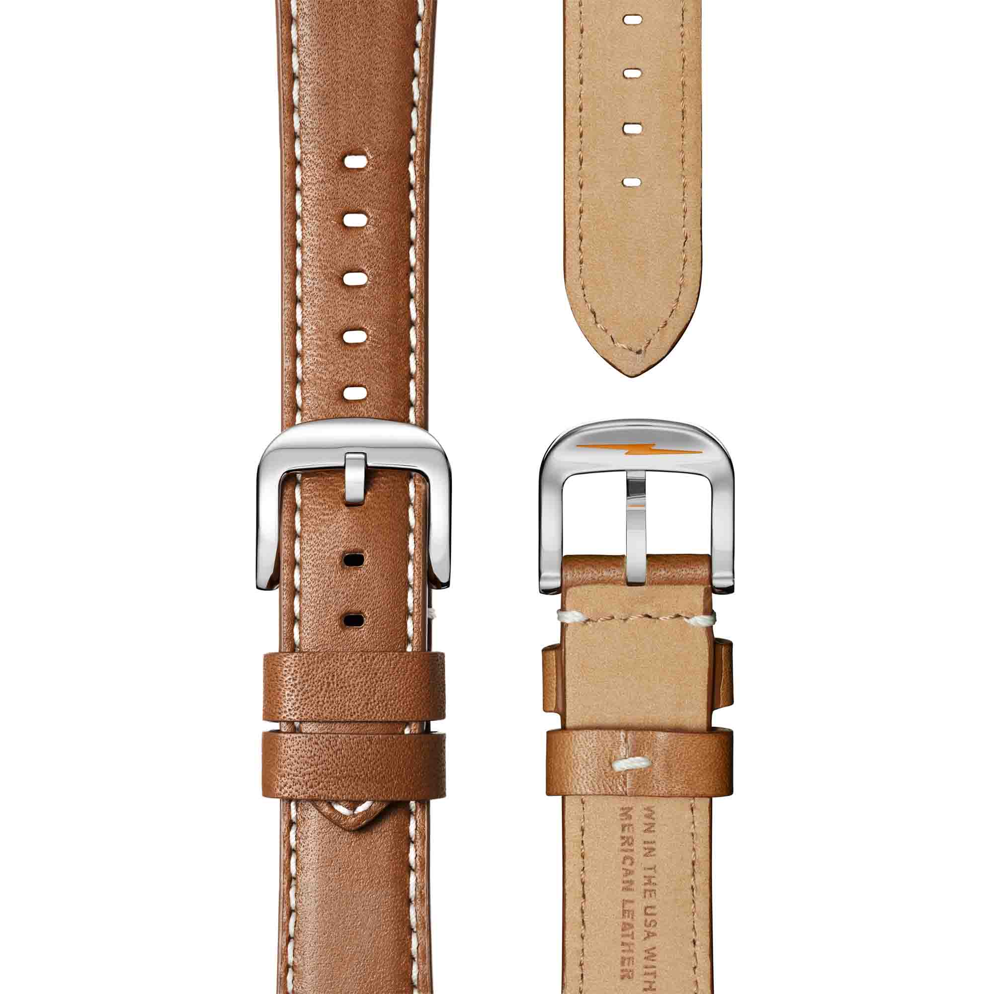 Shinola Runwell 36mm White Velvet