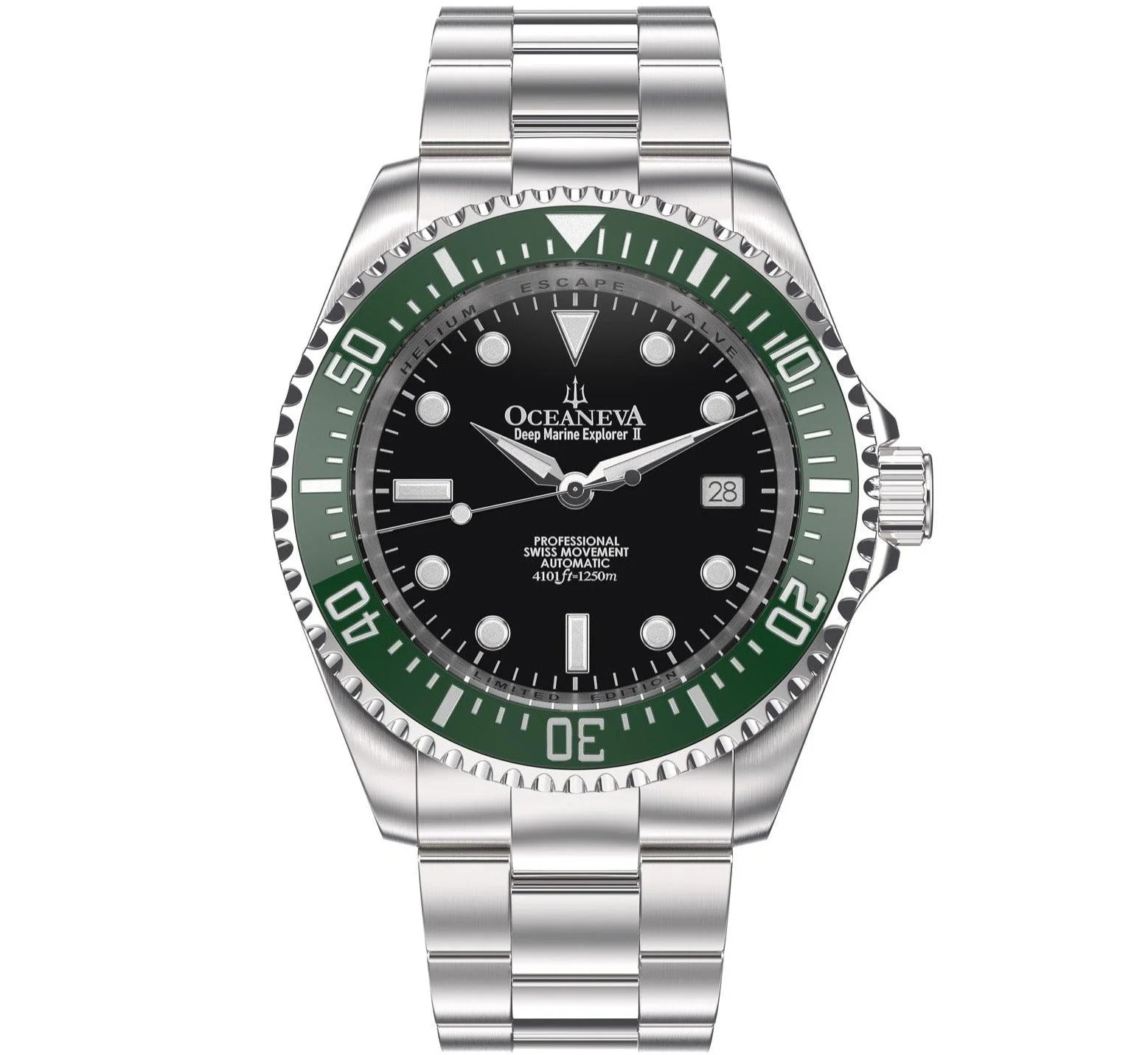 1103-oceaneva-deep-marine-explorer-ii-automatic-1250m-pro-diver-black-green-limited-edition-1.webp Oceaneva Deep Marine Explorer II Automatic 1250M Pro Diver Black Green Limited Edition