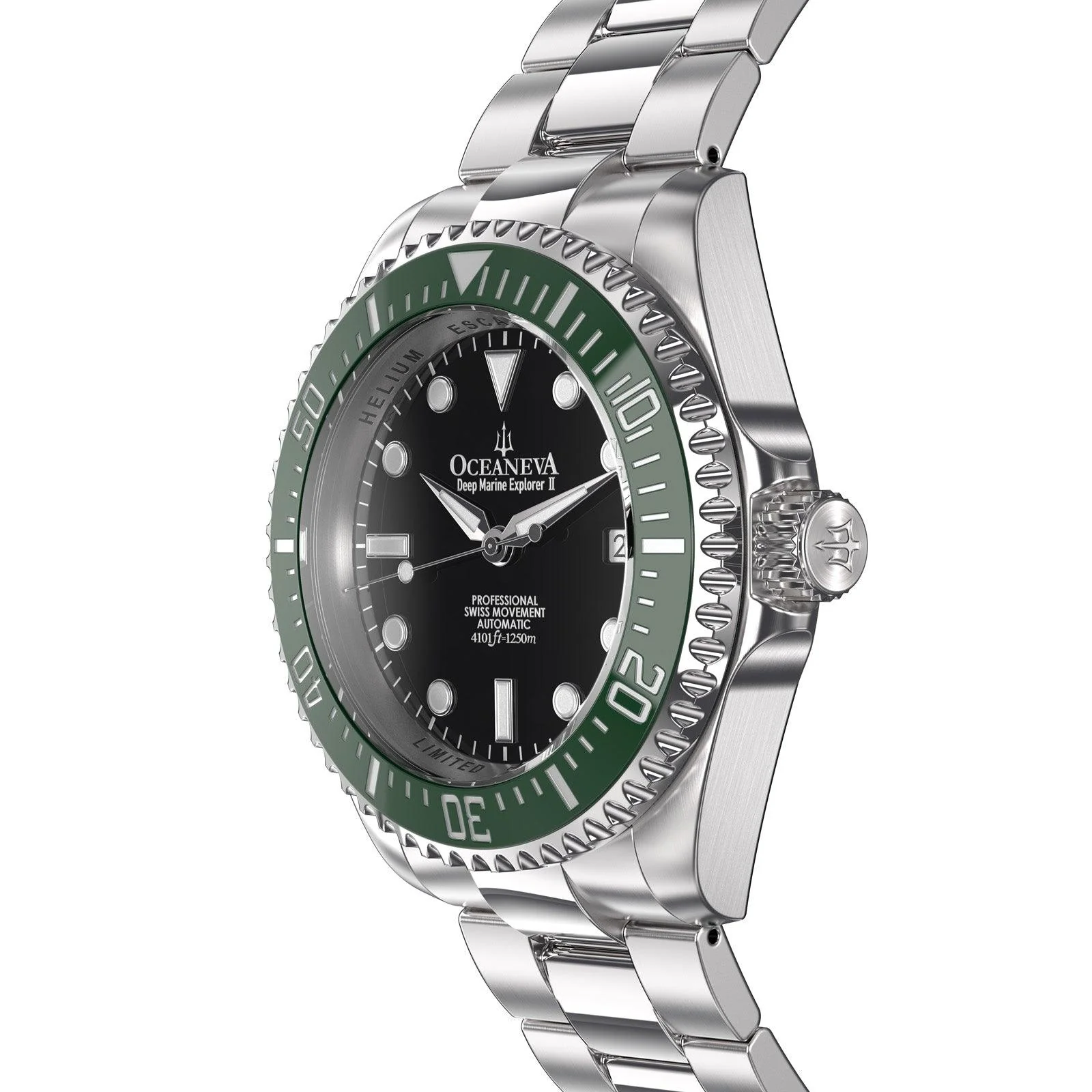 1103-oceaneva-deep-marine-explorer-ii-automatic-1250m-pro-diver-black-green-limited-edition-5.webp Oceaneva Deep Marine Explorer II Automatic 1250M Pro Diver Black Green Limited Edition