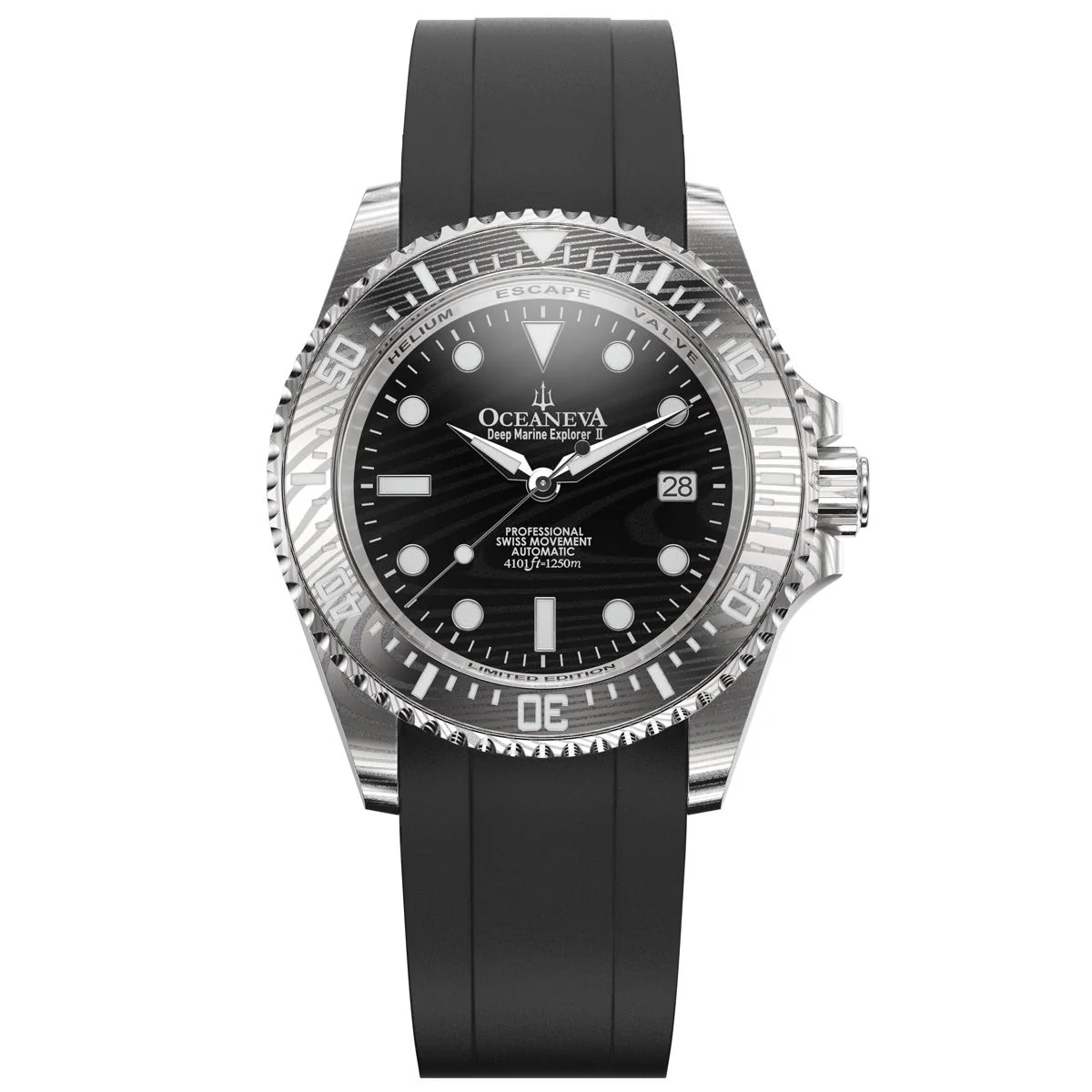 1110-oceaneva-deep-marine-explorer-ii-damascus-black-limited-edition-1.webp Oceaneva Deep Marine Explorer II Damascus Black Limited Edition