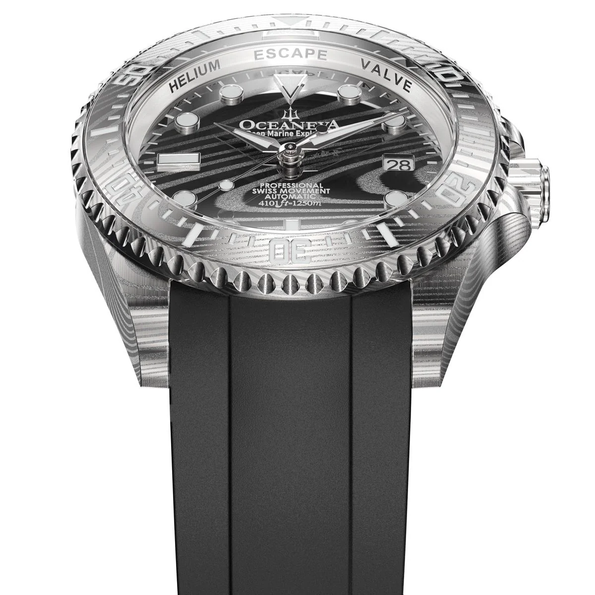 1110-oceaneva-deep-marine-explorer-ii-damascus-black-limited-edition-12.webp Oceaneva Deep Marine Explorer II Damascus Black Limited Edition