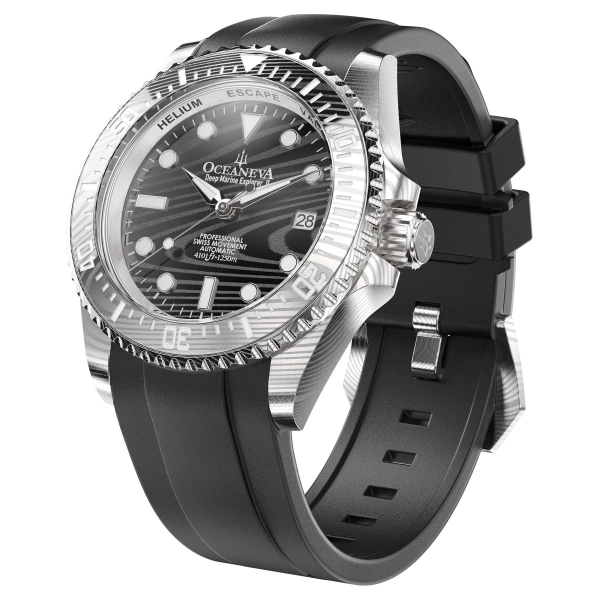 1110-oceaneva-deep-marine-explorer-ii-damascus-black-limited-edition-14.webp Oceaneva Deep Marine Explorer II Damascus Black Limited Edition