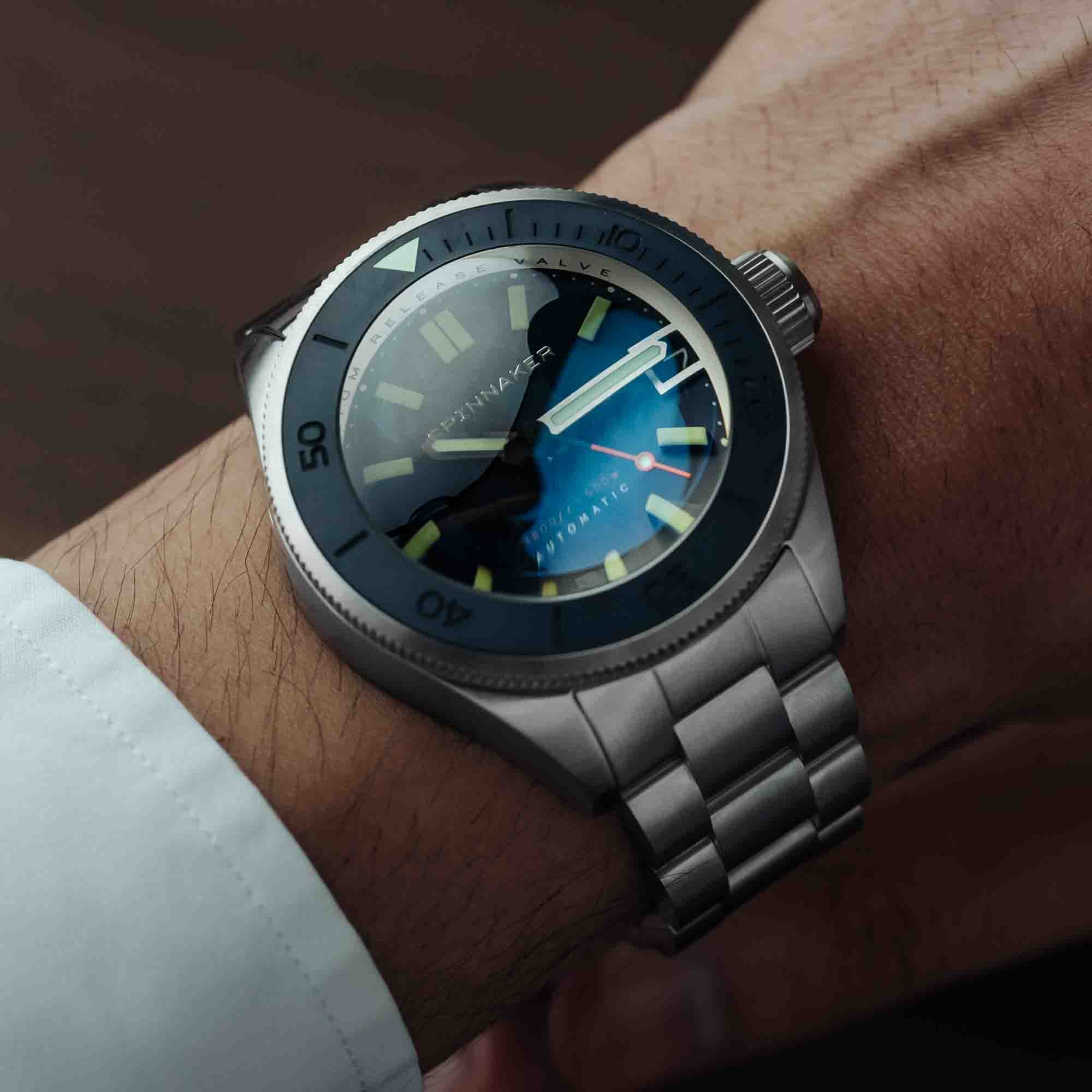 Spinnaker Piccard Automatic 550 Meters Dark Cerulean*