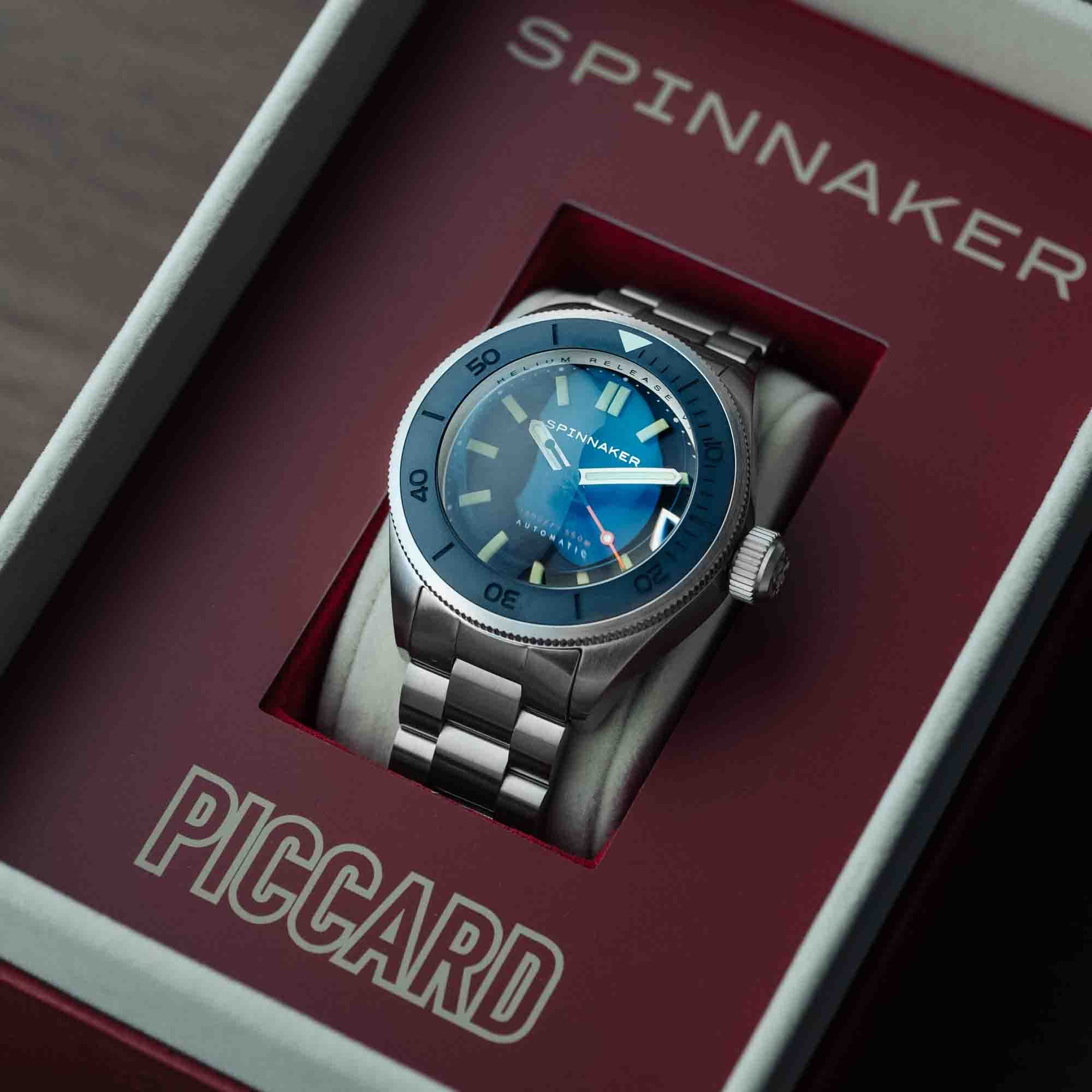 Spinnaker Piccard Automatic 550 Meters Dark Cerulean*
