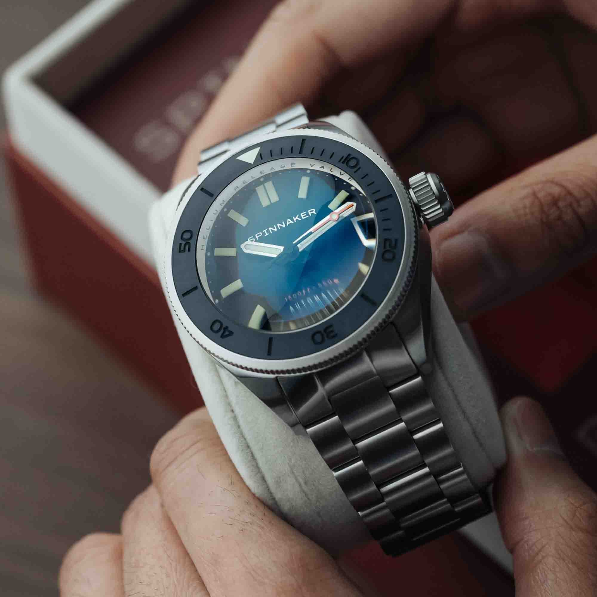 Spinnaker Piccard Automatic 550 Meters Dark Cerulean*