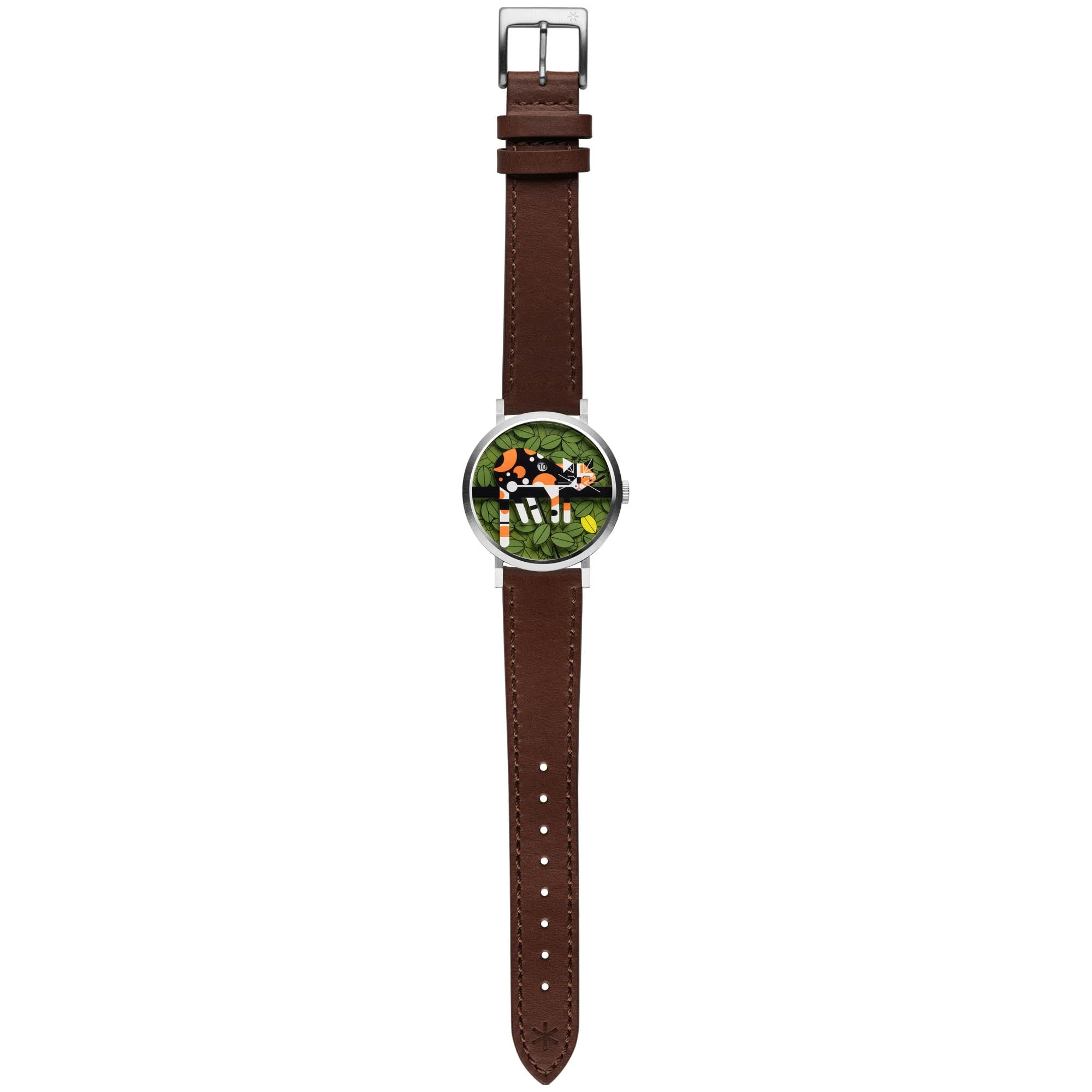 Asterisk x Charley Harper Limp on a Limb Jump Hour Automatic