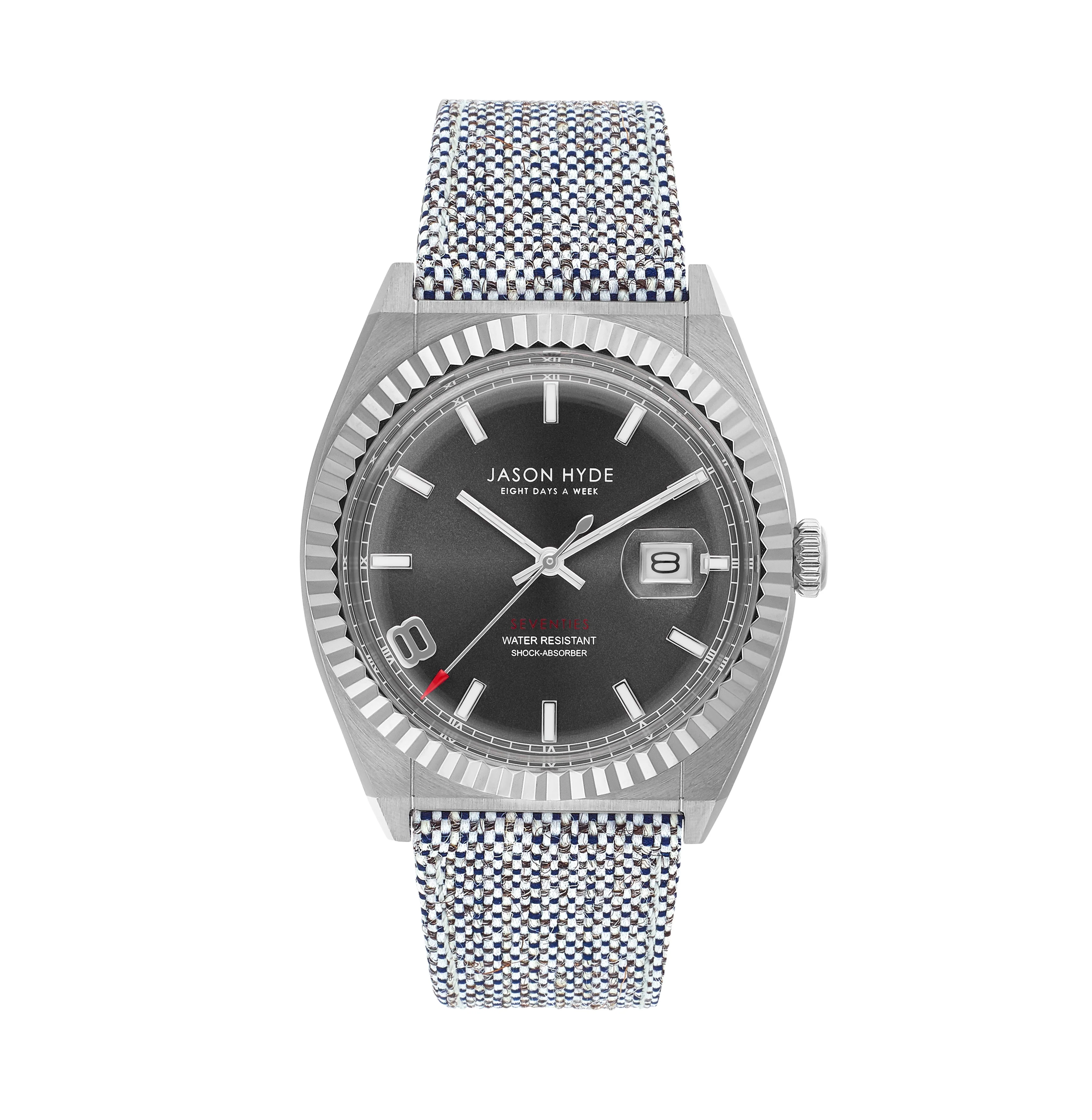 Jason Hyde I Have A Date 40mm Black Gray