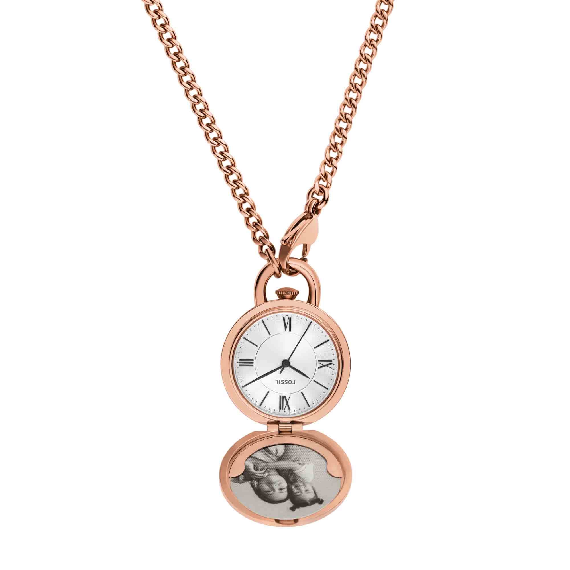 1212-fossil-jacqueline-rose-gold-watch-locket-necklace-5.jpg Fossil Jacqueline Rose Gold Watch Locket Necklace