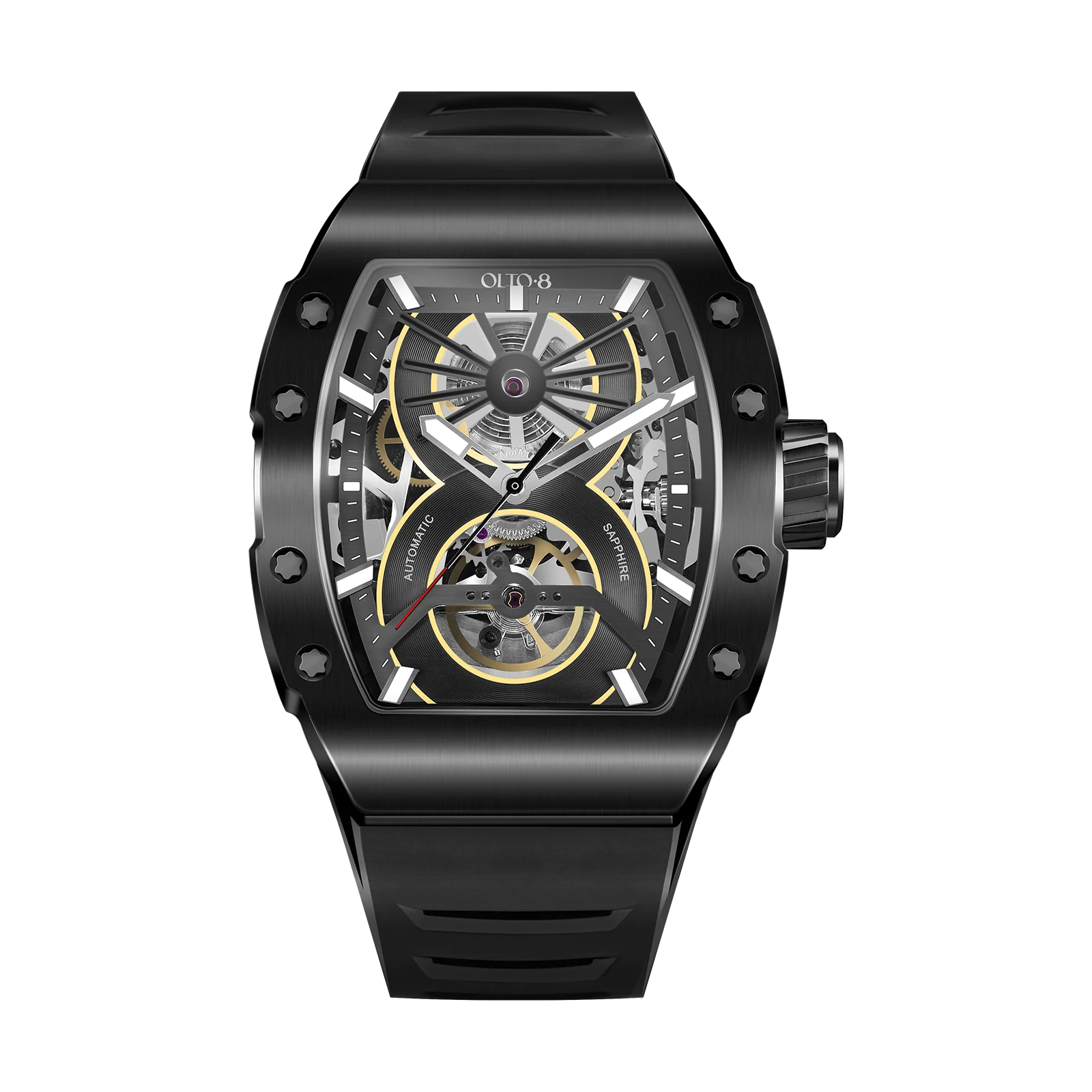 1321-olto-8-shot-skeleton-automatic-watch-black-1.webp OLTO-8 SHOT Skeleton Automatic Watch Black