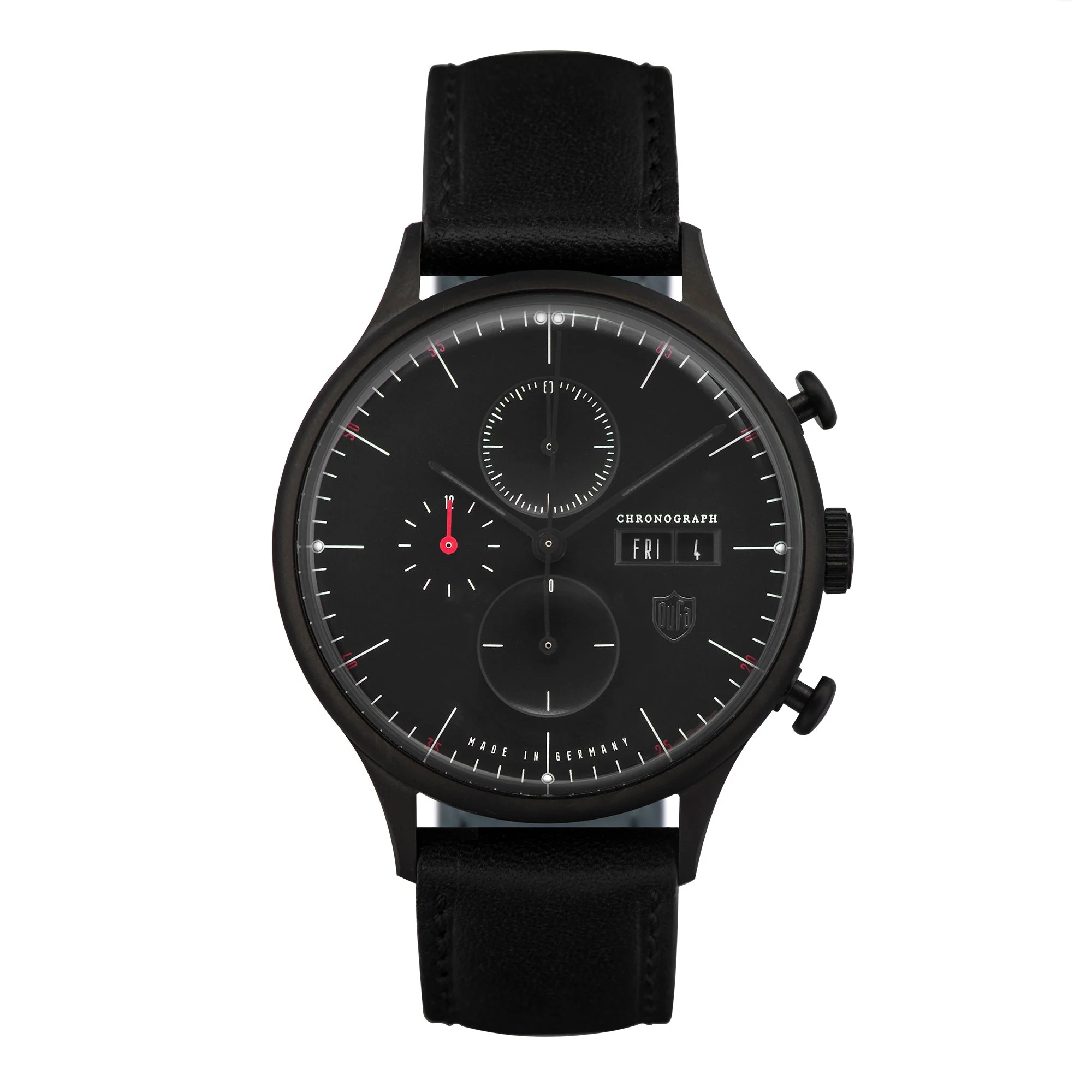 DuFa Van Der Roche Barcelona Chronograph Elemental Black