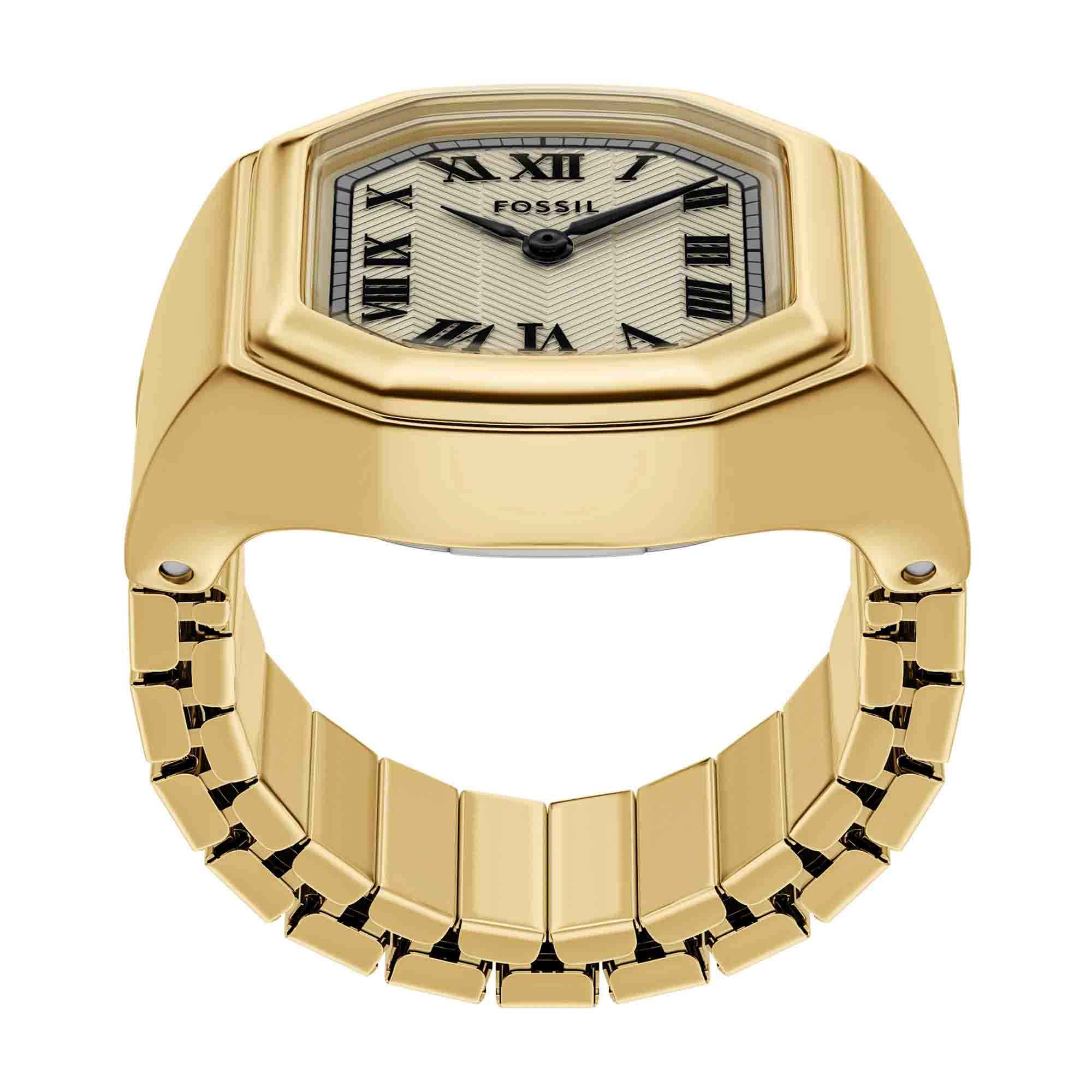 1390-fossil-harlow-watch-ring-two-hand-gold-ss-1.jpg Fossil Harlow Watch Ring Two-Hand Gold SS