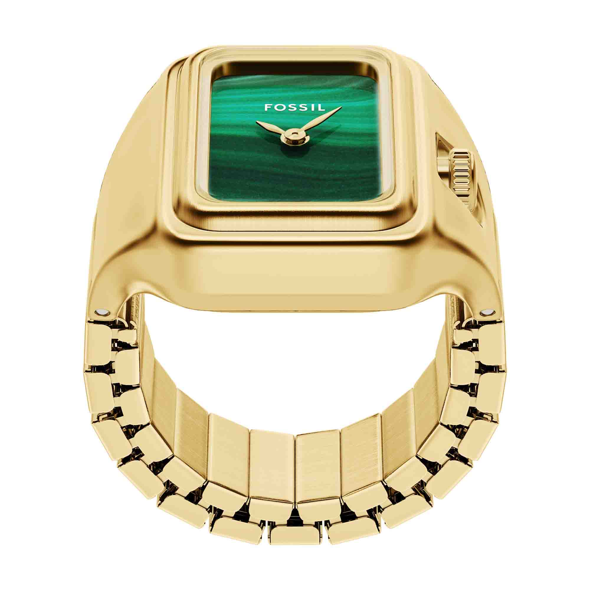 1391-fossil-raquel-watch-ring-two-hand-green-gold-ss-1.jpg Fossil Raquel Watch Ring Two-Hand Green Gold SS