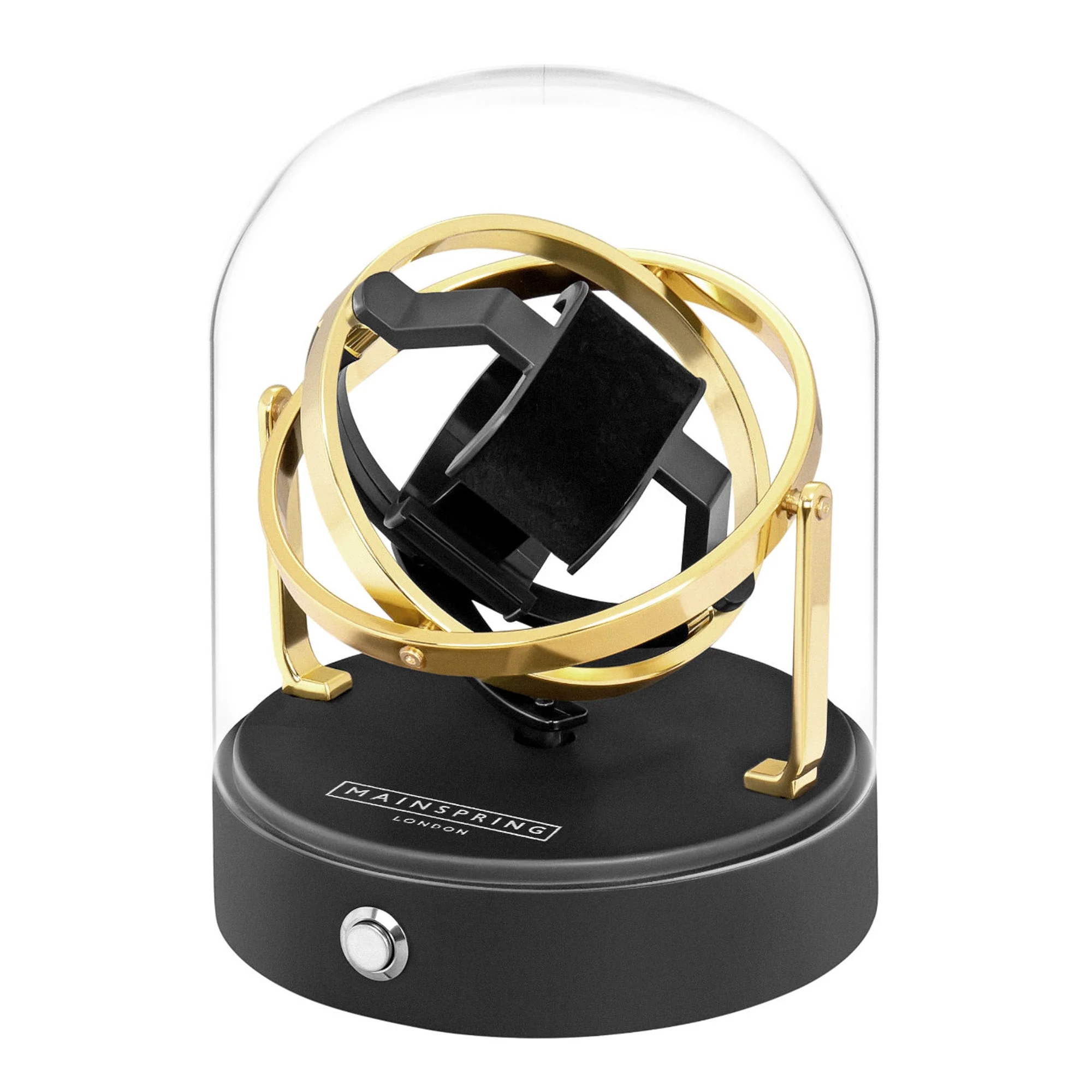 1398-mainspring-astronomy-gyroscope-watch-winder-gold-saturn-1.webp Mainspring Astronomy Gyroscope Watch Winder Gold Saturn