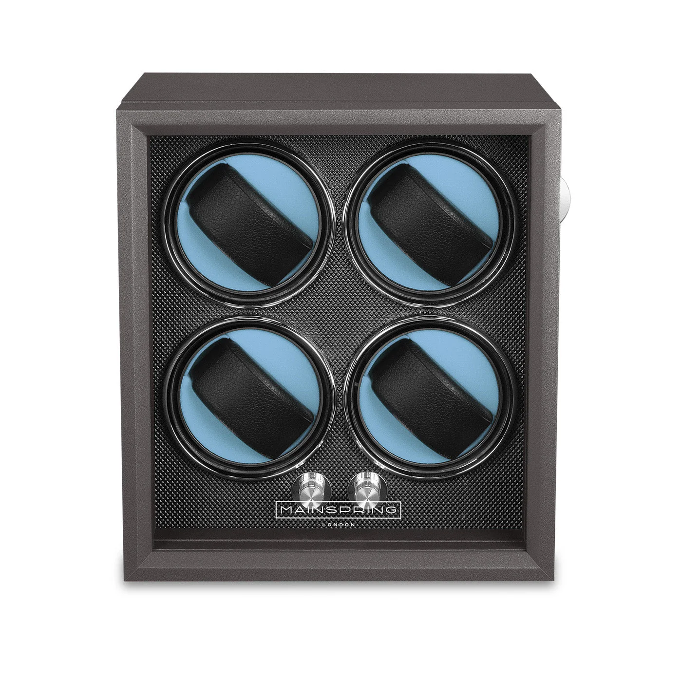 1405-mainspring-guardian-4-slot-watch-winder-graphite-guard-1.webp Mainspring Guardian 4-Slot Watch Winder Graphite Guard