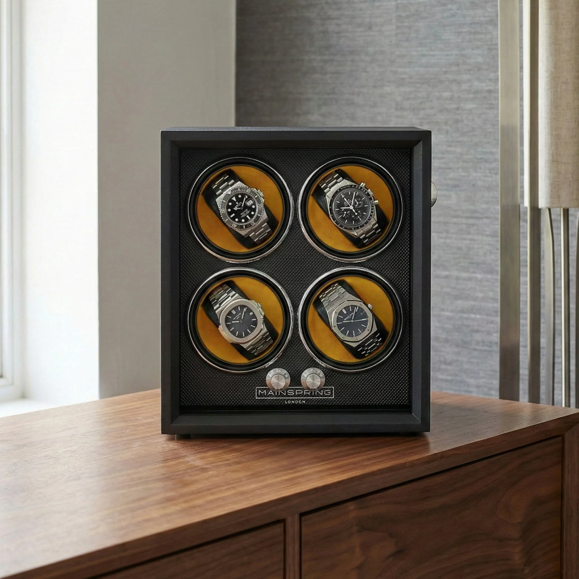 1406-mainspring-guardian-4-slot-watch-winder-noir-vault-4.webp Mainspring Guardian 4-Slot Watch Winder Noir Vault