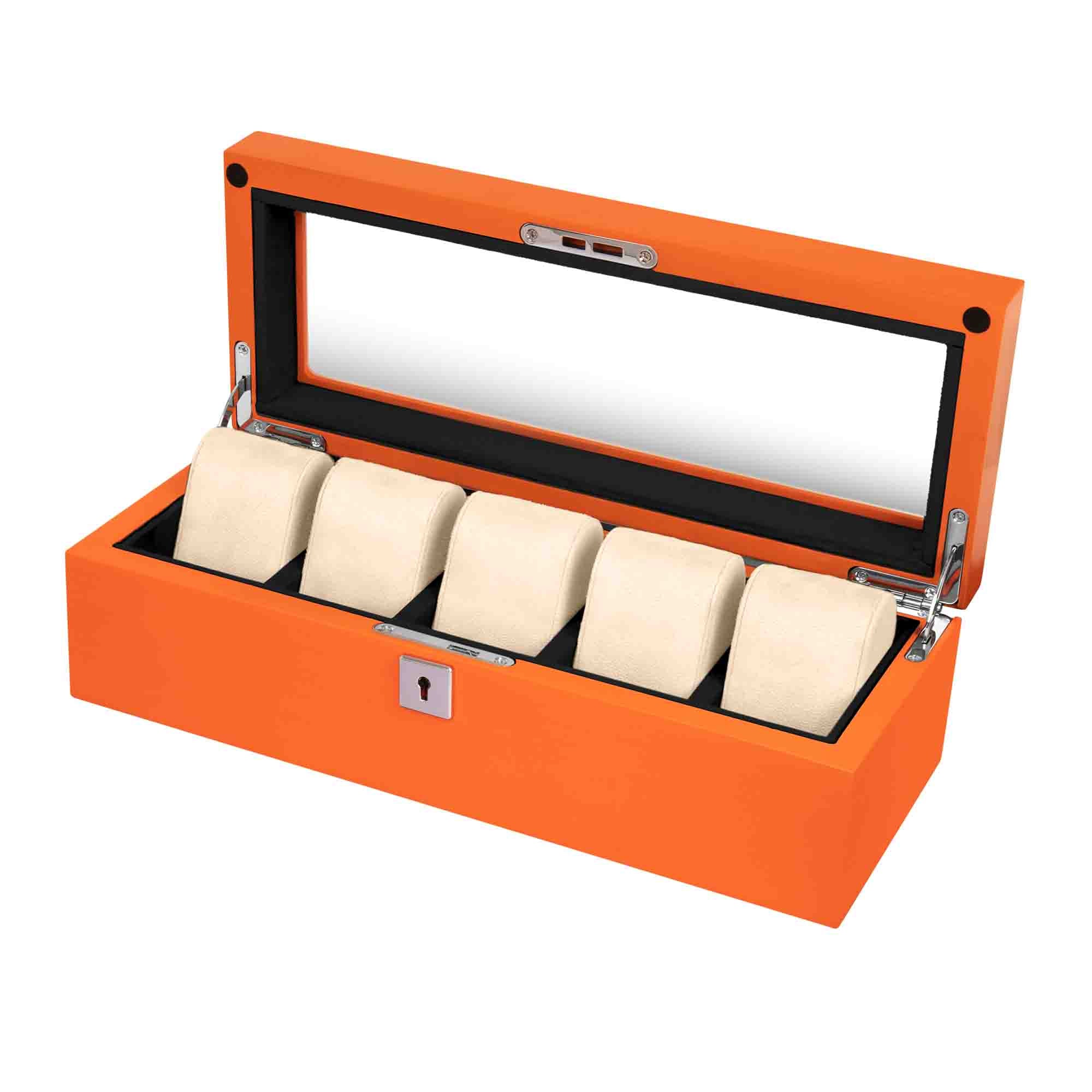 1414-mainspring-monte-carlo-5-slot-collector-box-orange-1.jpg Mainspring Monte Carlo 5-Slot Collector Box Orange