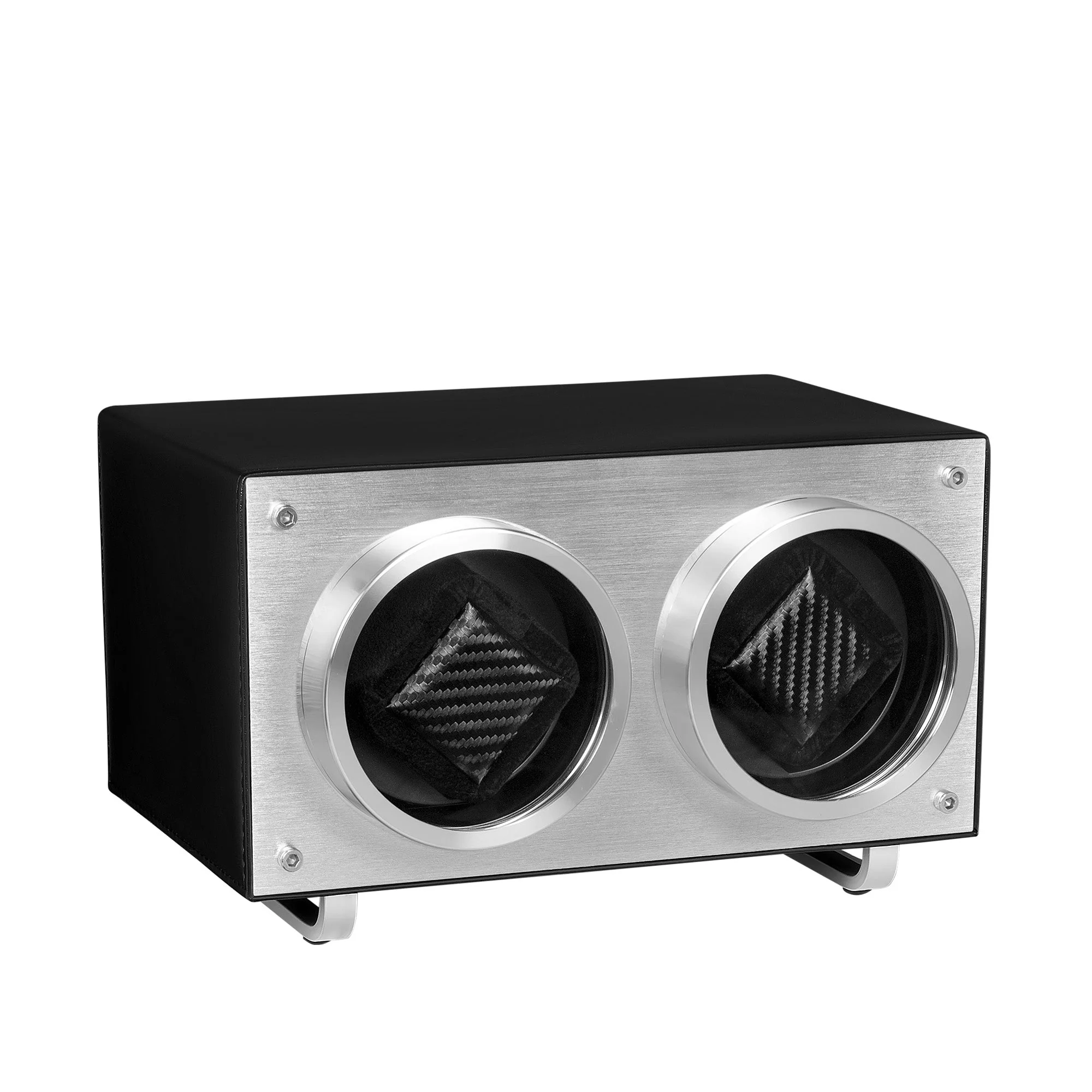 1418-mainspring-raceday-flemington-dual-slot-watch-winder-piston-black-8.webp Mainspring Raceday Flemington Dual Slot Watch Winder Piston Black