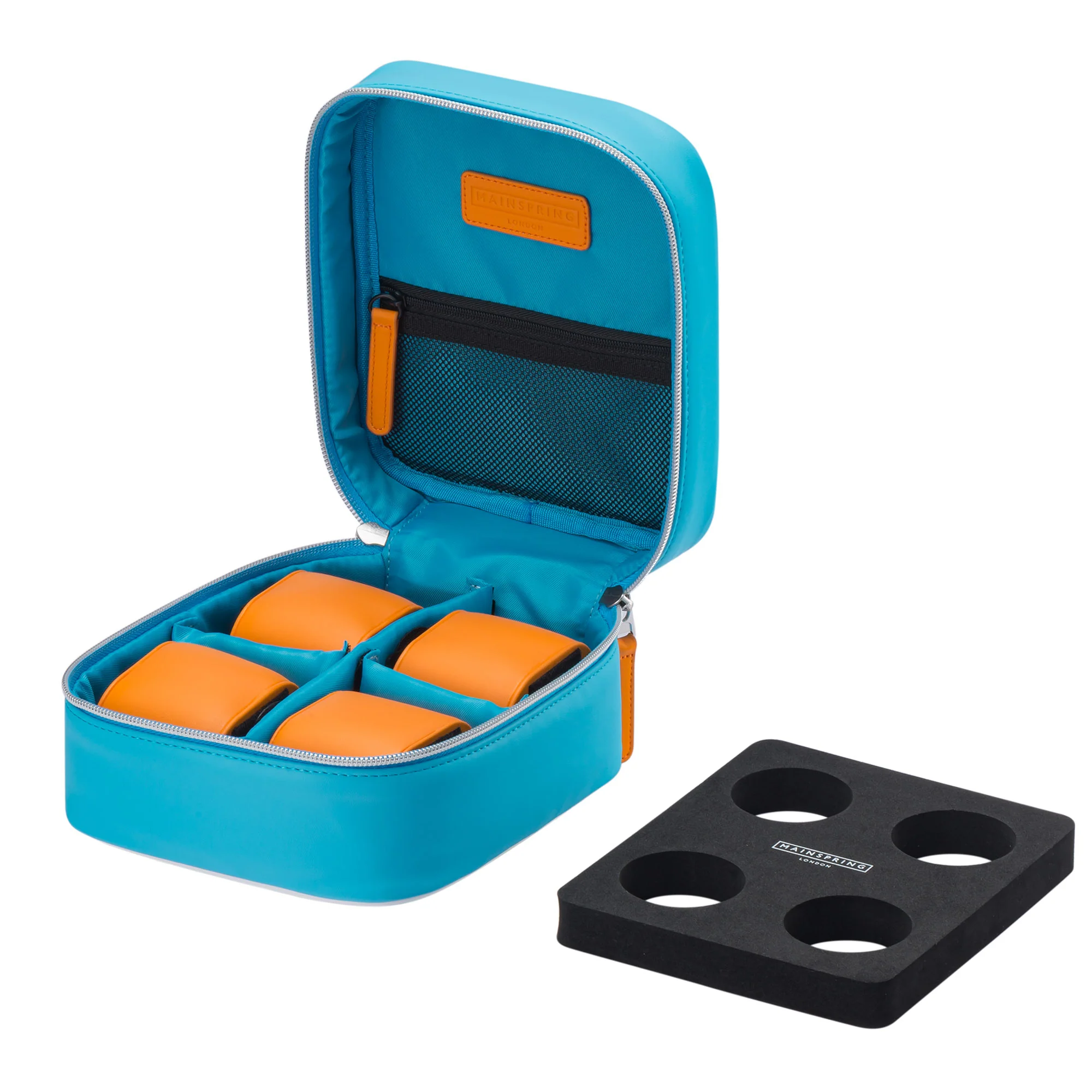 1421-mainspring-raceday-sidecar-4-piece-watch-box-aqua-1.webp Mainspring Raceday Sidecar 4-Piece Watch Box Aqua