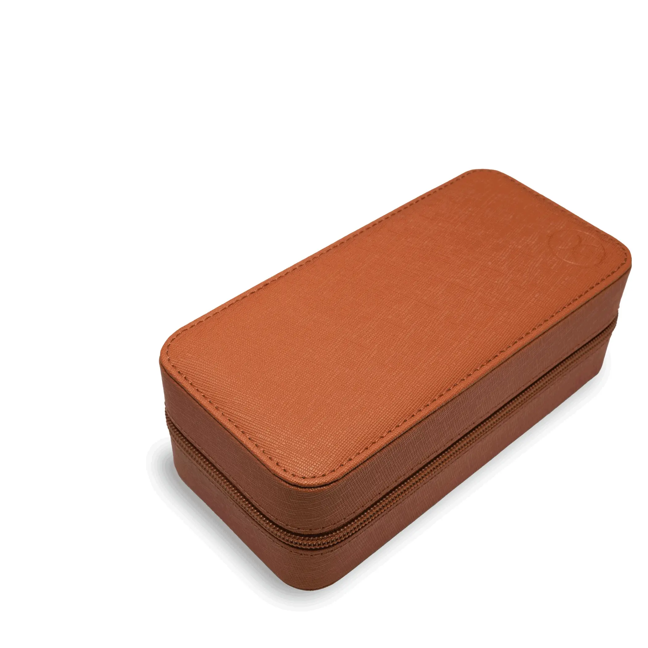 1453-xeric-two-watch-tan-saffiano-travel-case-1.webp Xeric Two-watch Tan Saffiano Travel Case