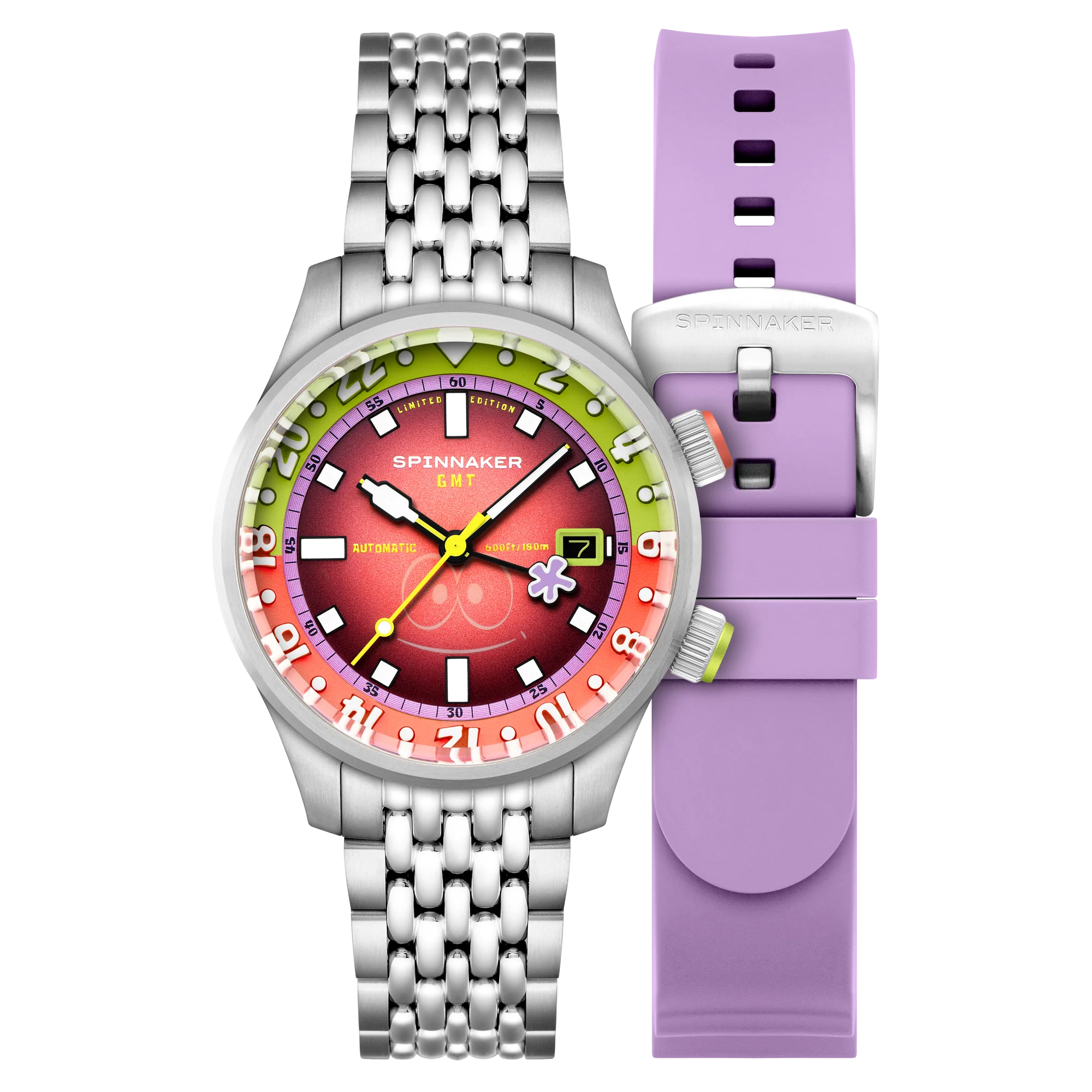 1457-spinnaker-bradner-gmt-automatic-spongebob-squarepants-bubbly-grins-limited-edition-patrick-pink-1.webp Spinnaker Bradner GMT Automatic SpongeBob SquarePants Bubbly Grins Limited Edition Patrick Pink