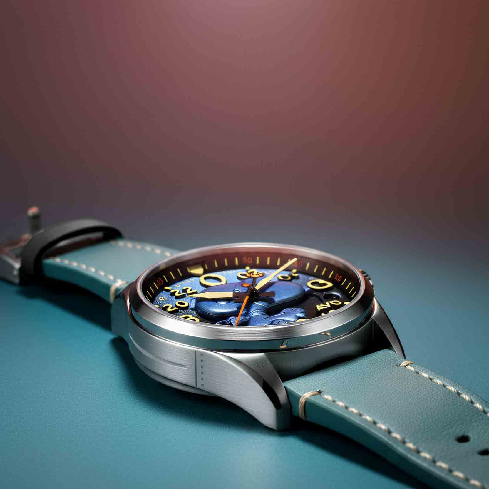 1473-avi-8-spitfire-peanuts-snoopy-flying-ace-24-hour-automatic-azure-blue-limited-edition-13.jpg AVI-8 Spitfire Peanuts Snoopy Flying Ace 24 Hour Automatic Azure Blue Limited Edition