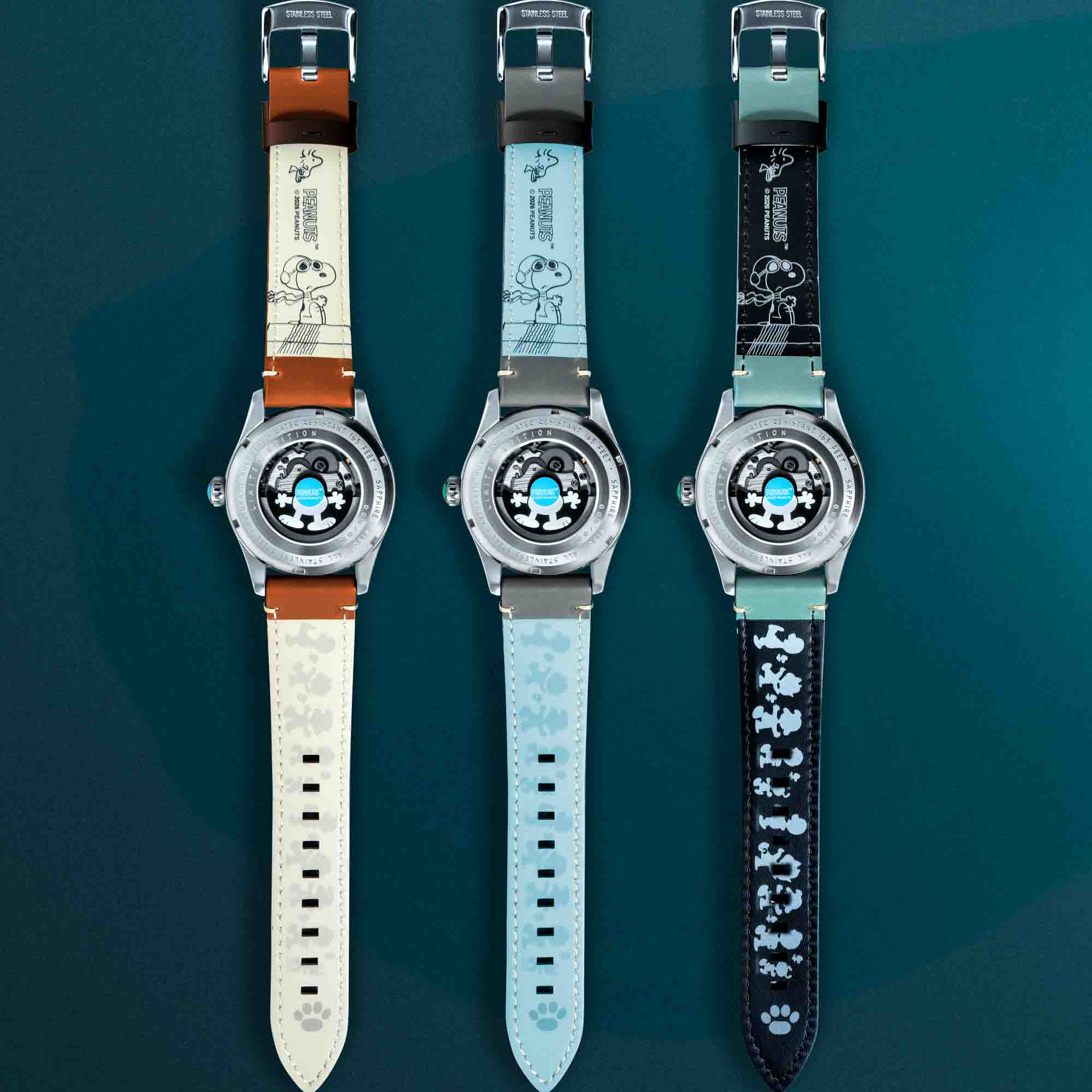 1473-avi-8-spitfire-peanuts-snoopy-flying-ace-24-hour-automatic-azure-blue-limited-edition-9.jpg AVI-8 Spitfire Peanuts Snoopy Flying Ace 24 Hour Automatic Azure Blue Limited Edition