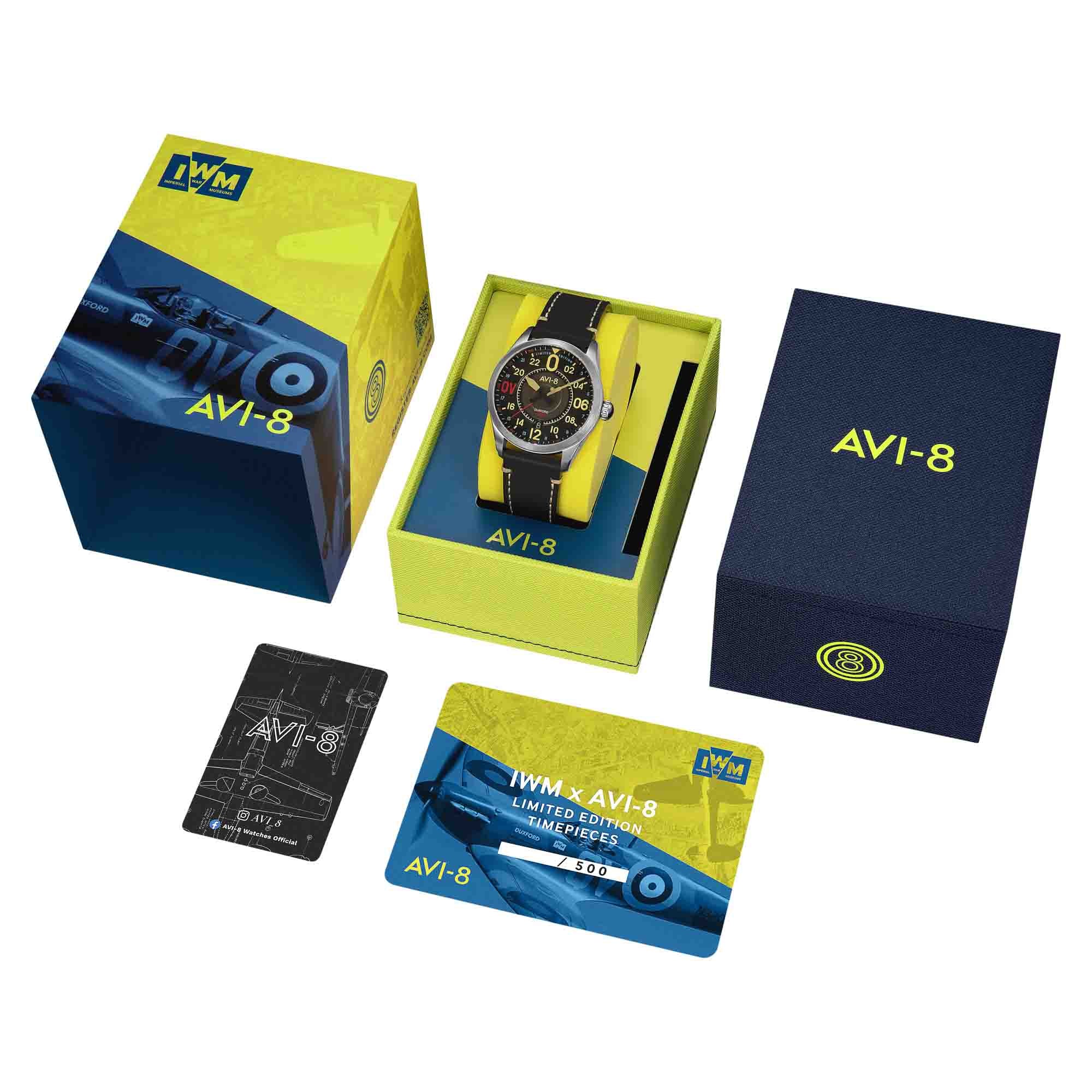 AVI-8 Spitfire N3200 Imperial War Museums 24 Hour Automatic Limited Edition