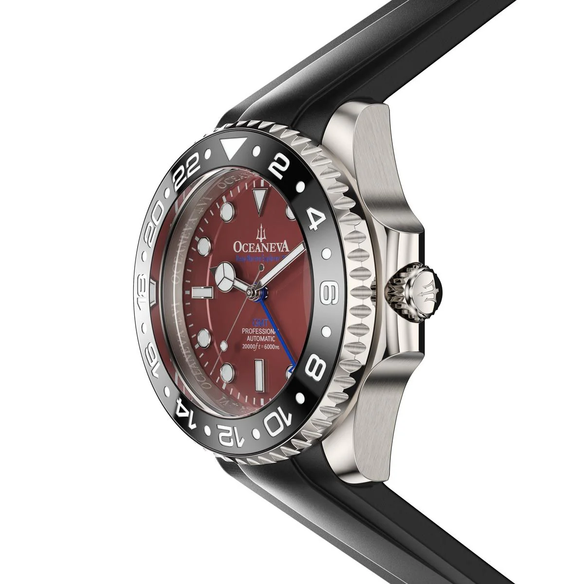 1485-oceaneva-6000m-gmt-deep-marine-explorer-vi-grade-5-titanium-automatic-burgundy-11.webp Oceaneva 6000m GMT Deep Marine Explorer VI Grade 5 Titanium Automatic Burgundy
