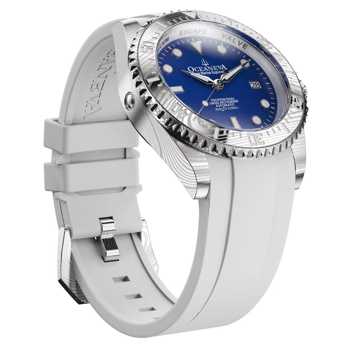 1490-oceaneva-deep-marine-explorer-ii-damascus-blue-white-limited-edition-12.webp Oceaneva Deep Marine Explorer II Damascus Blue White Limited Edition