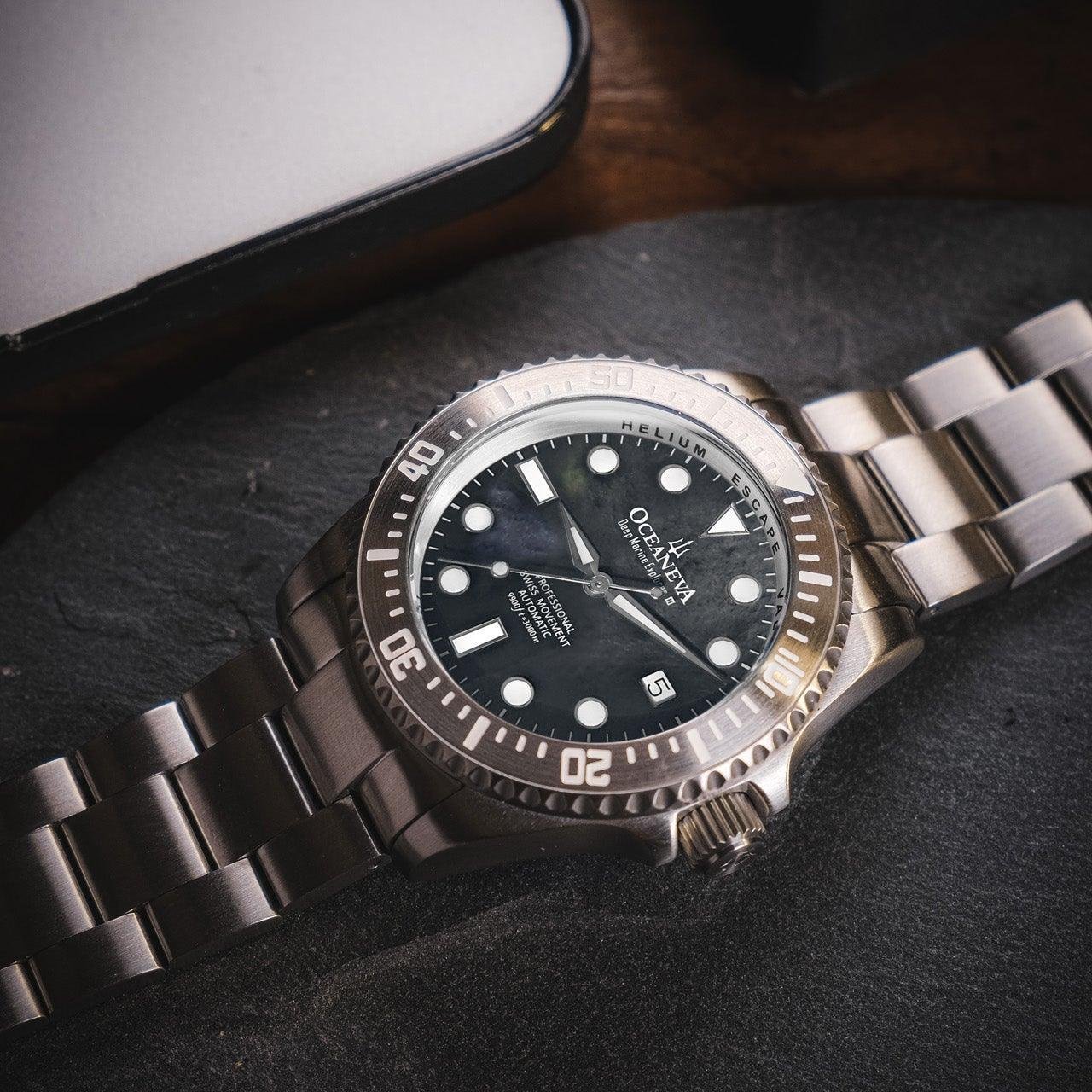 1516-oceaneva-deep-marine-explorer-iii-automatic-3000m-pro-diver-gunmetal-gray-mother-of-pearl-limited-edition-13.jpg Oceaneva Deep Marine Explorer III Automatic 3000M Pro Diver Gunmetal Gray Mother Of Pearl Limited Edition