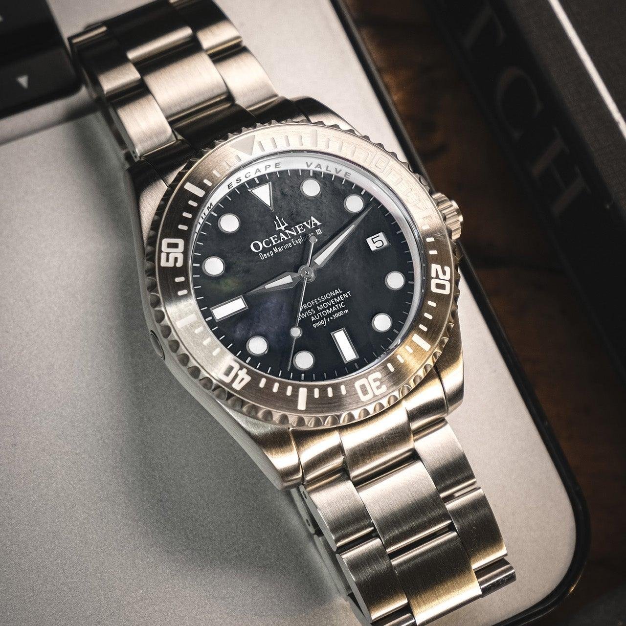 1516-oceaneva-deep-marine-explorer-iii-automatic-3000m-pro-diver-gunmetal-gray-mother-of-pearl-limited-edition-9.jpg Oceaneva Deep Marine Explorer III Automatic 3000M Pro Diver Gunmetal Gray Mother Of Pearl Limited Edition