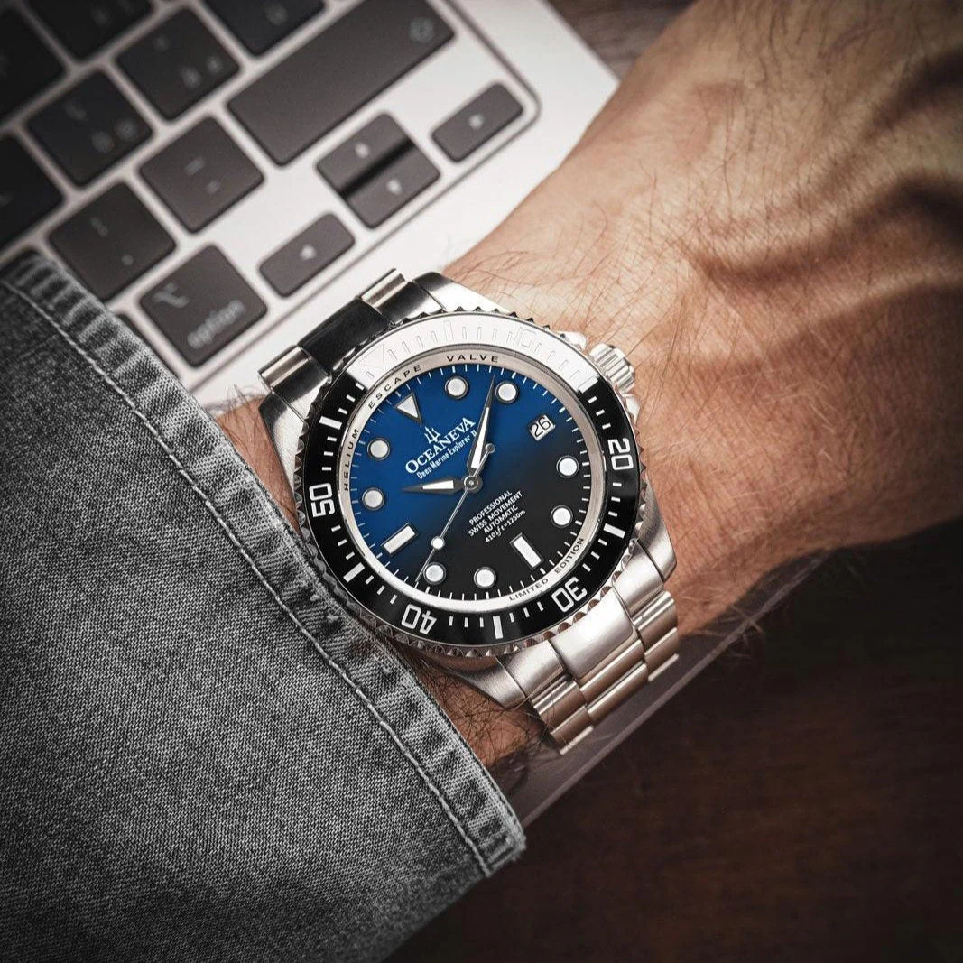 1526-oceaneva-deep-marine-explorer-ii-automatic-1250m-pro-diver-blue-black-limited-edition-2.webp Oceaneva Deep Marine Explorer II Automatic 1250M Pro Diver Blue Black Limited Edition
