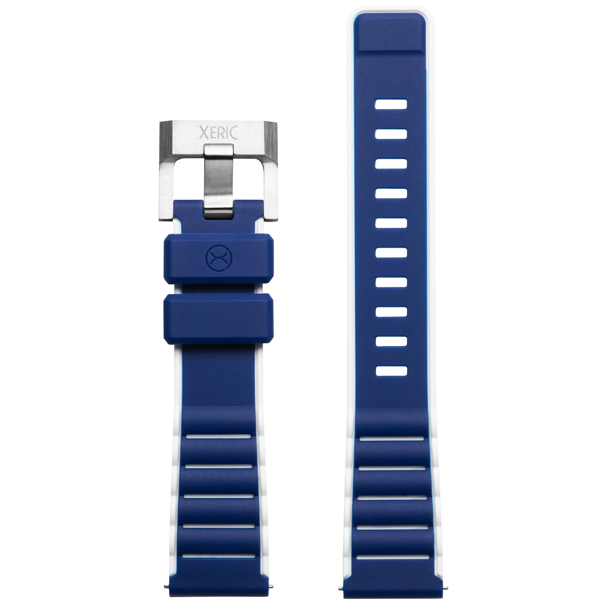 1552-xeric-20mm-blue-white-silicone-strap-1.webp Xeric 20mm Blue White Silicone Strap