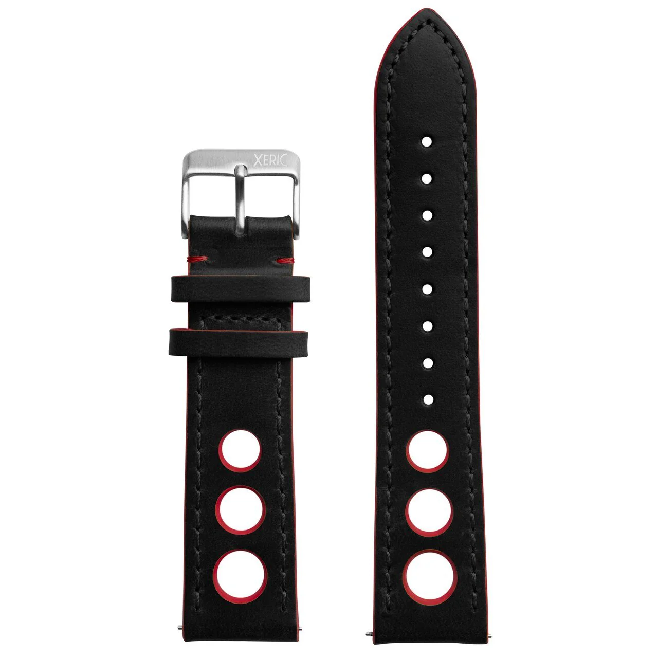 1569-xeric-22mm-horween-leather-rally-black-red-strap-silver-buckle-1.webp Xeric 22mm Horween Leather Rally Black Red Strap Silver Buckle