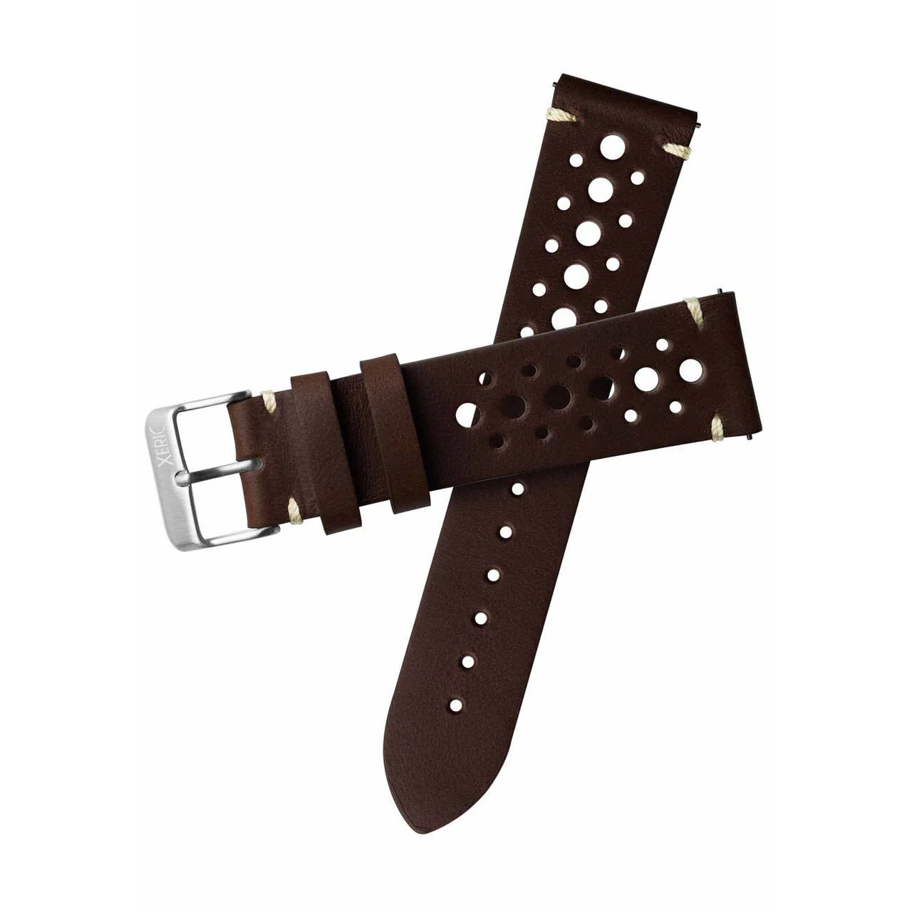 1610-xeric-22mm-horween-leather-racing-dark-brown-strap-silver-buckle-1.webp Xeric 22mm Horween Leather Racing Dark Brown Strap Silver Buckle