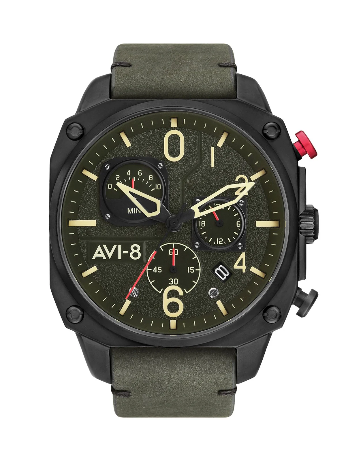 1637-avi-8-hawker-hunter-retrograde-chronograph-deep-green-black-1.webp AVI-8 Hawker Hunter Retrograde Chronograph Deep Green Black