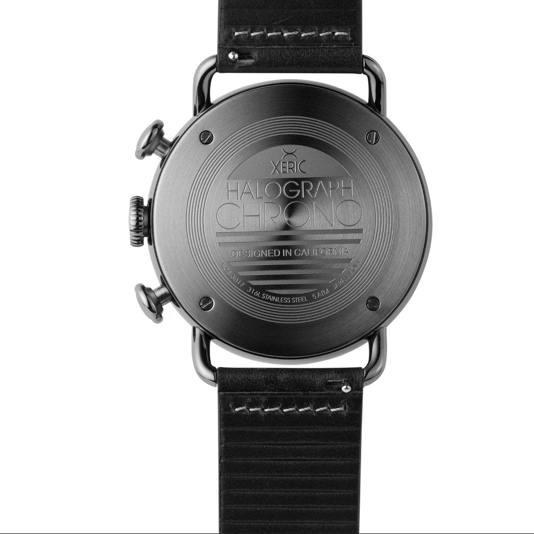 1647-xeric-halograph-chrono-sapphire-gunmetal-red-8.webp Xeric Halograph Chrono Sapphire Gunmetal Red
