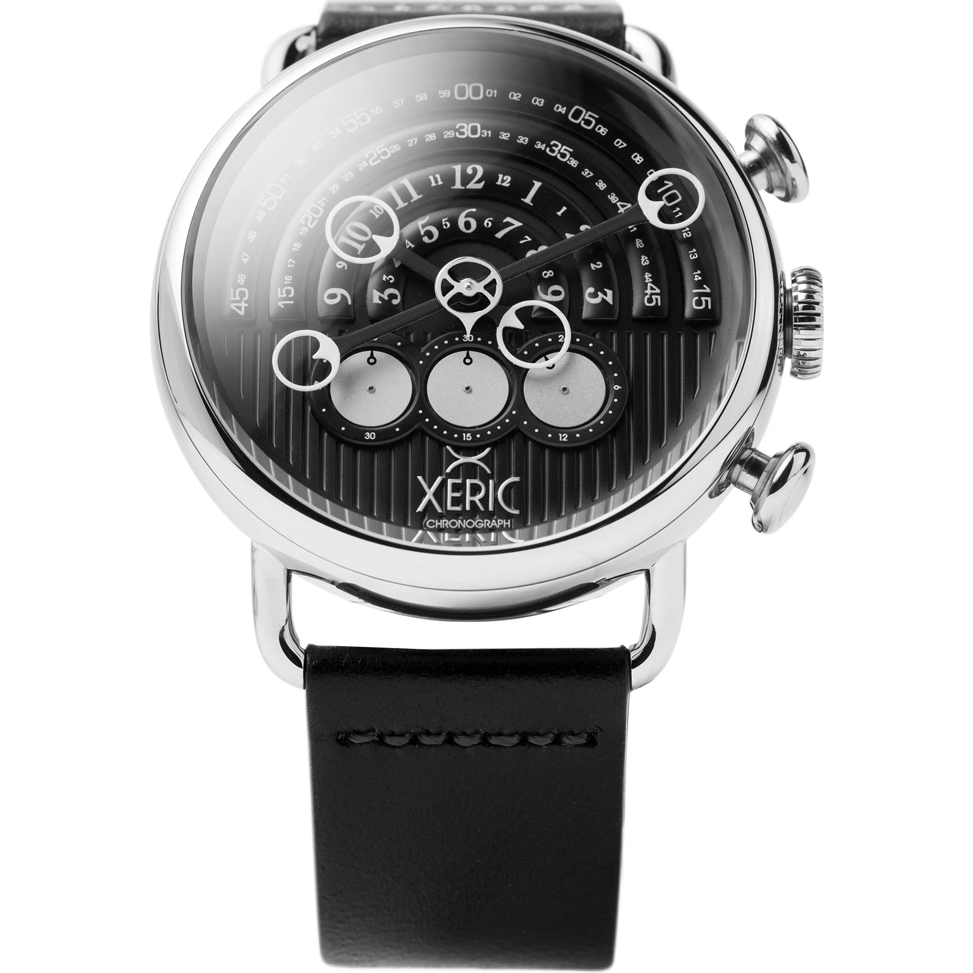 1664-xeric-halograph-chrono-sapphire-silver-black-1.webp Xeric Halograph Chrono Sapphire Silver Black