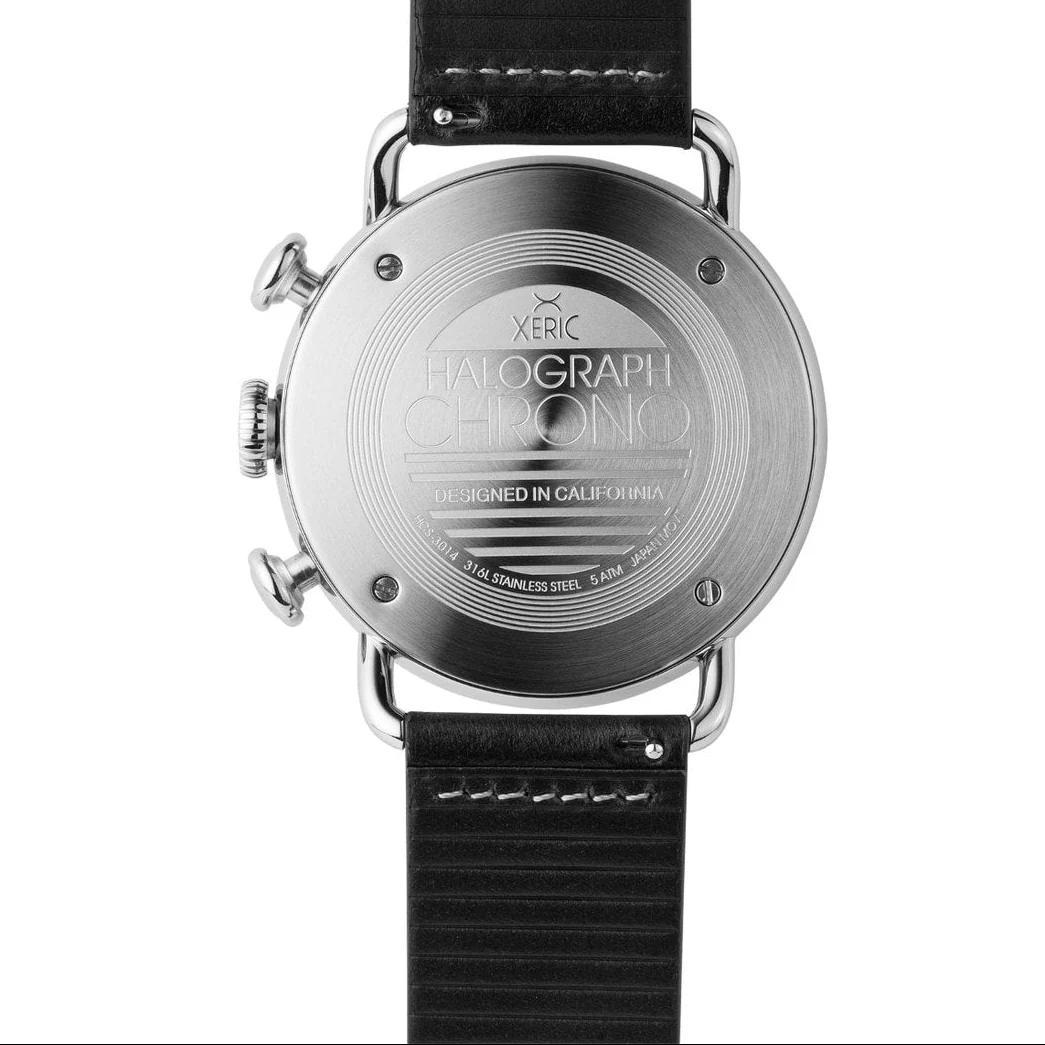 Xeric Halograph Chrono Sapphire Silver Black