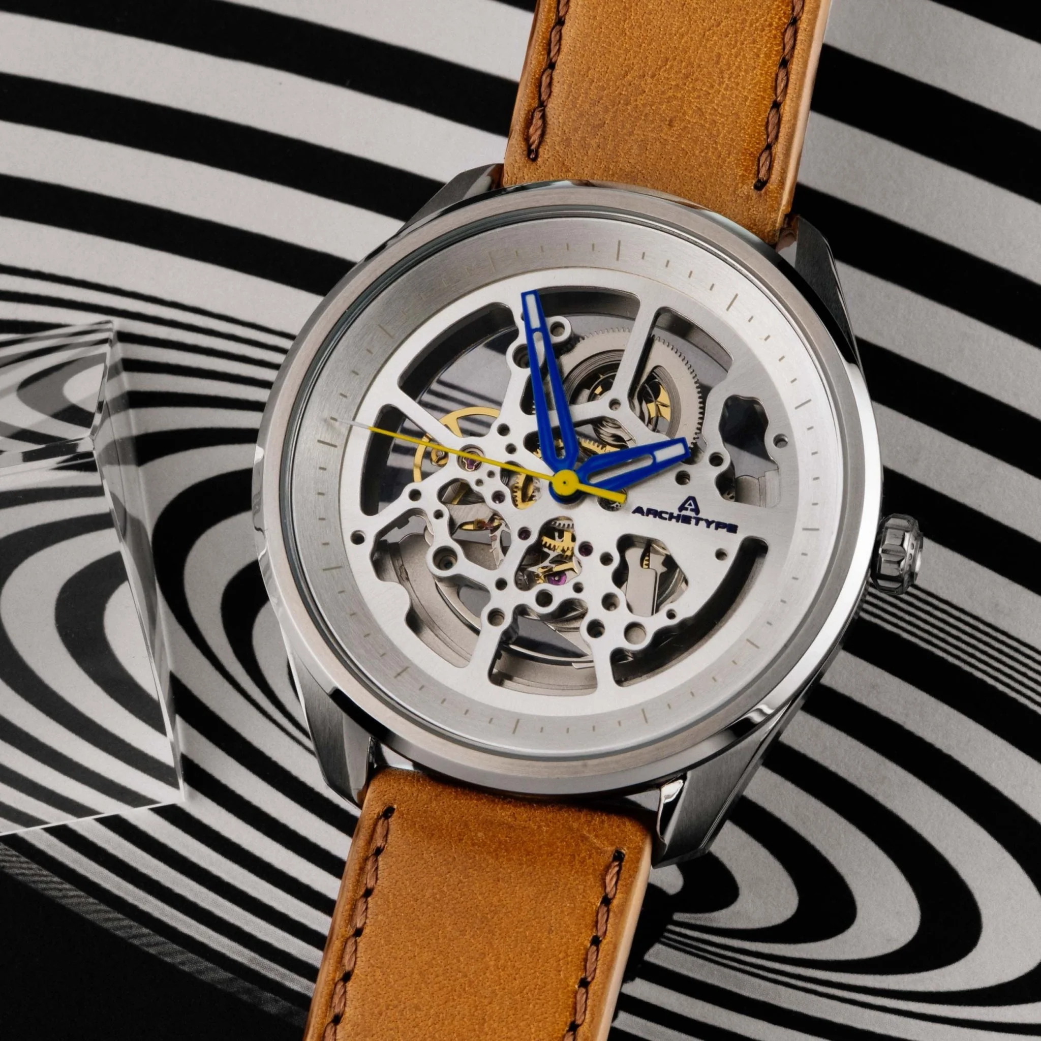 1674-archetype-nemesis-automatic-silver-tan-2.webp Archetype Nemesis Automatic Silver Tan