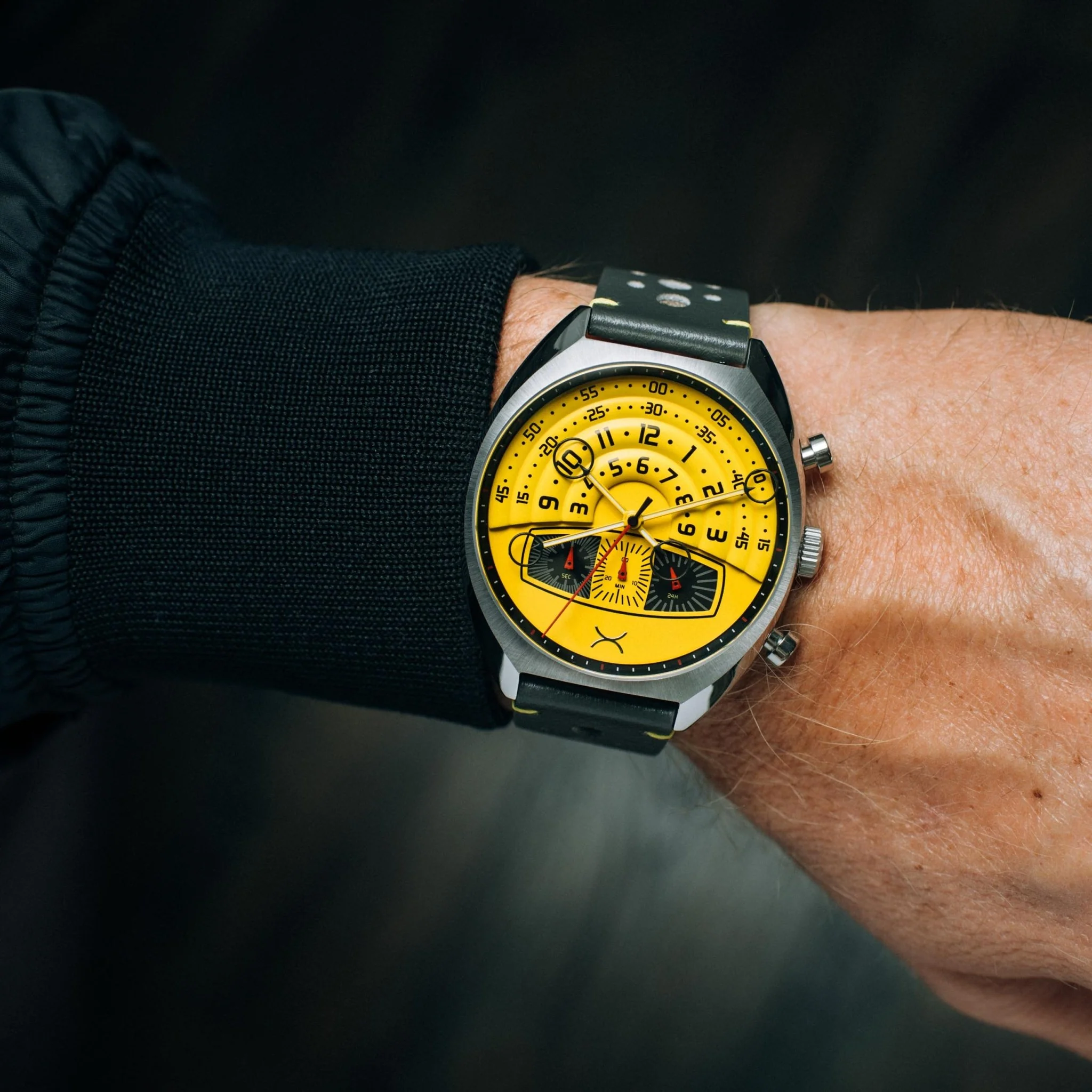 Xeric Halograph III Chrono Caution Yellow