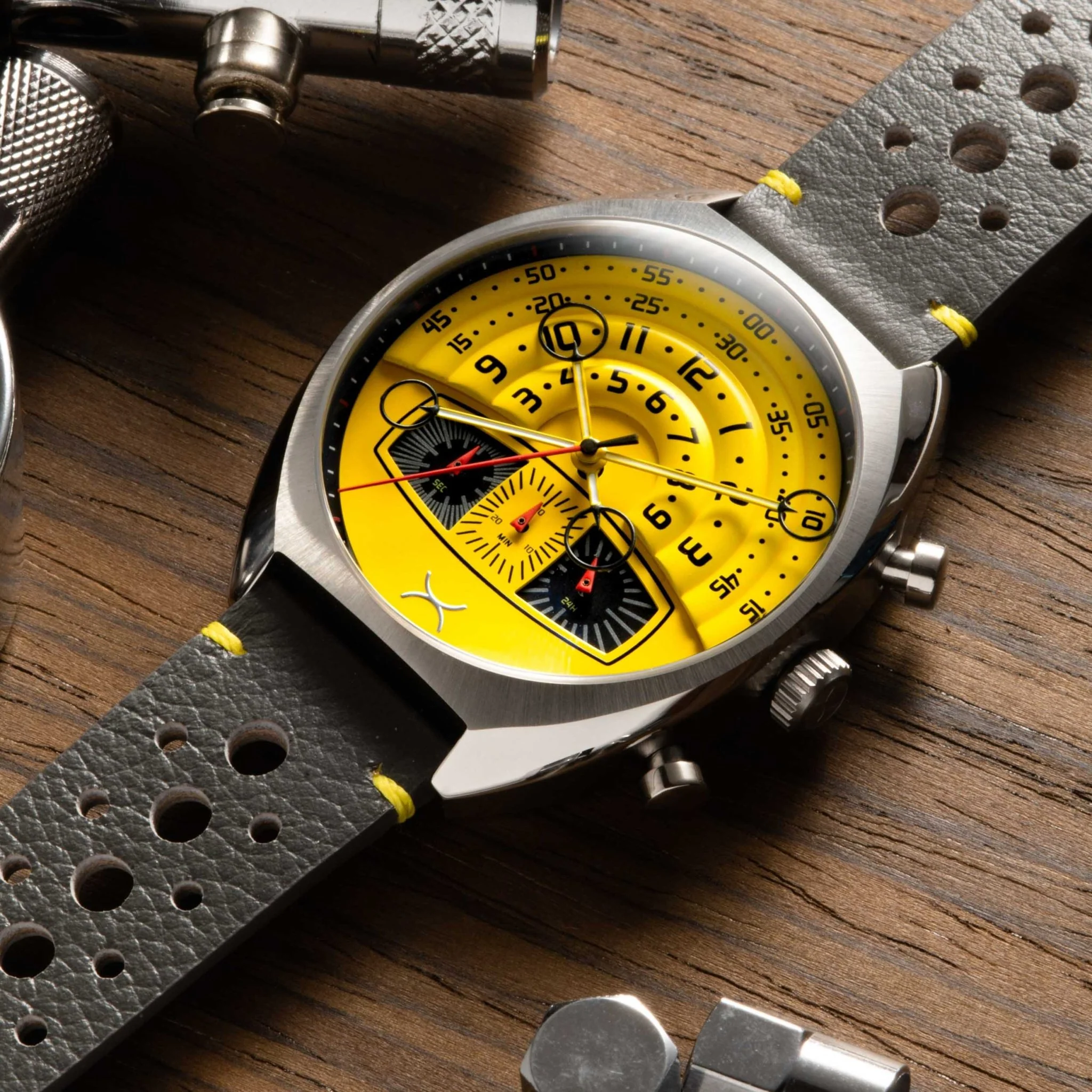 Xeric Halograph III Chrono Caution Yellow