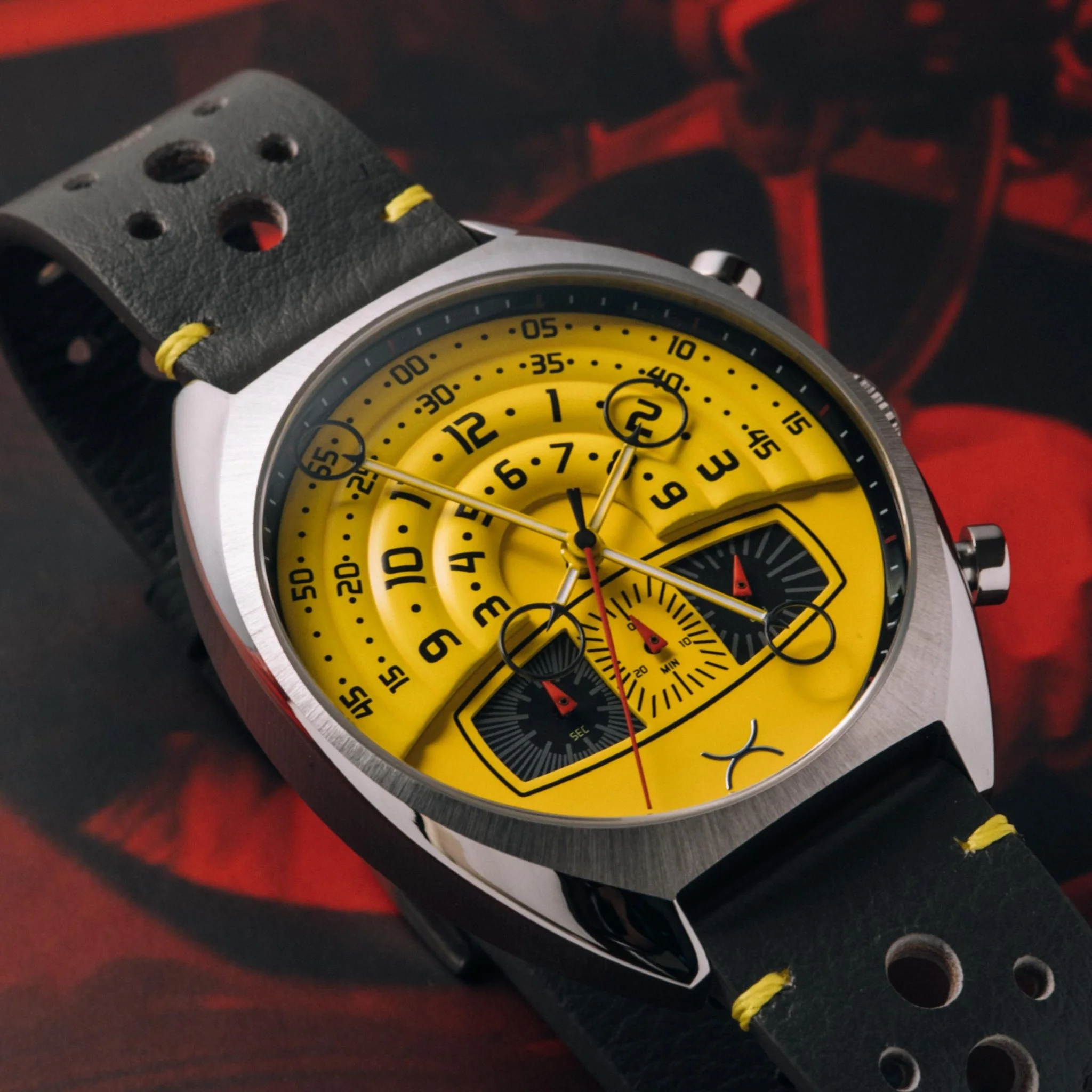 Xeric Halograph III Chrono Caution Yellow