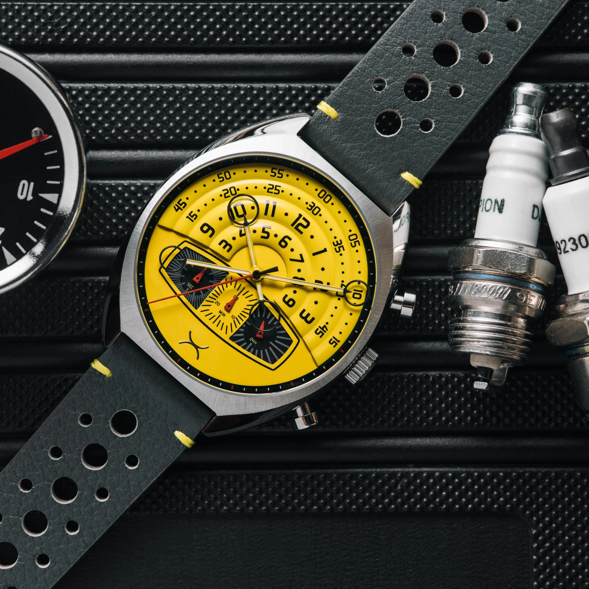 Xeric Halograph III Chrono Caution Yellow