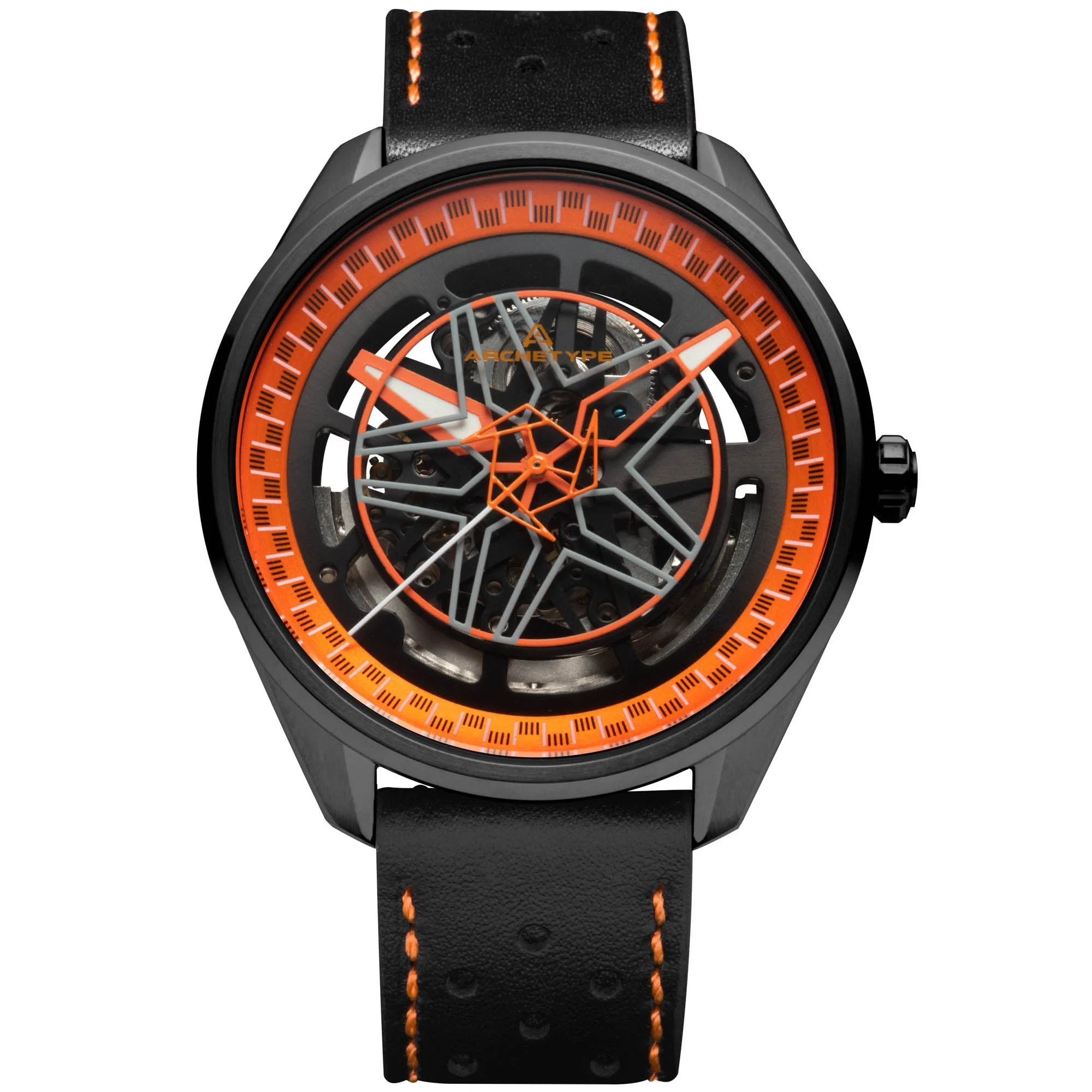 1737-archetype-challenger-automatic-racing-orange-1.webp Archetype Challenger Automatic Racing Orange