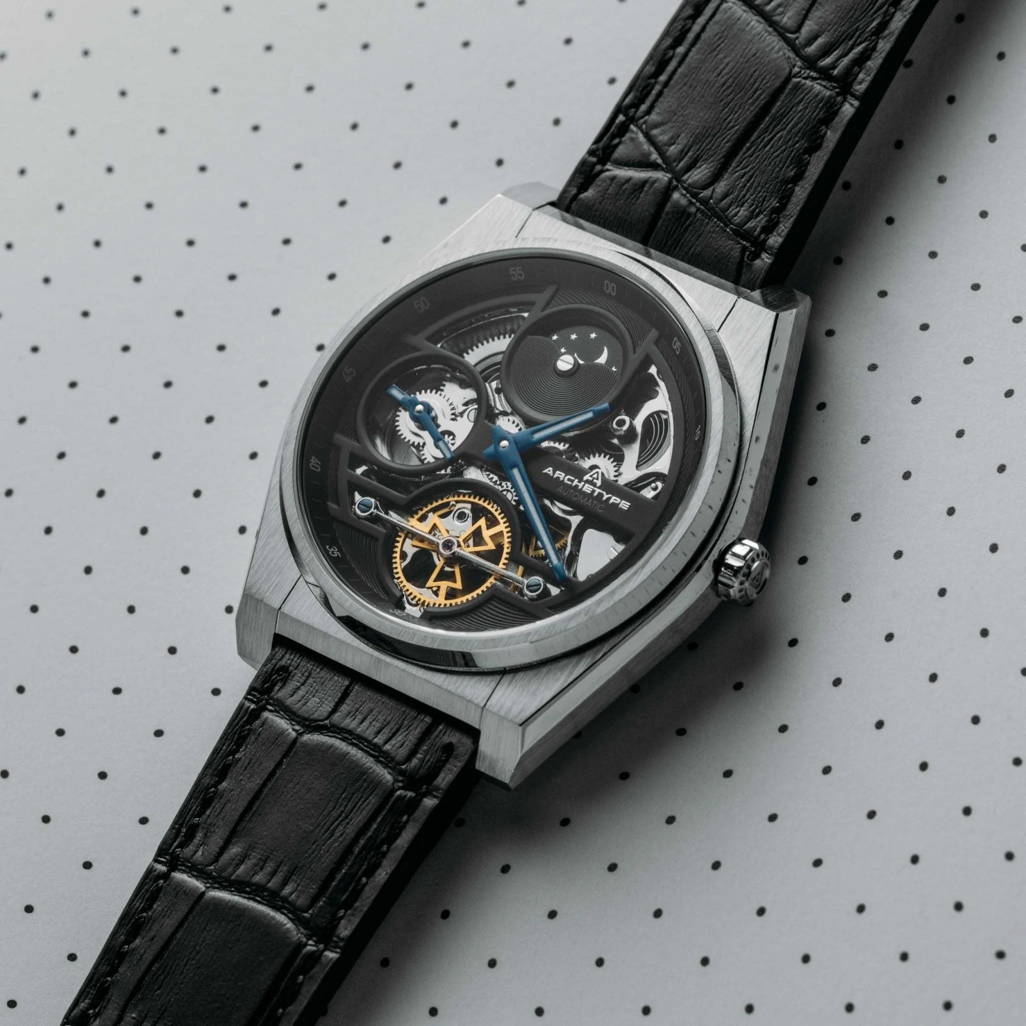 1739-archetype-rogue-automatic-silver-black-5.webp Archetype Rogue Automatic Silver Black