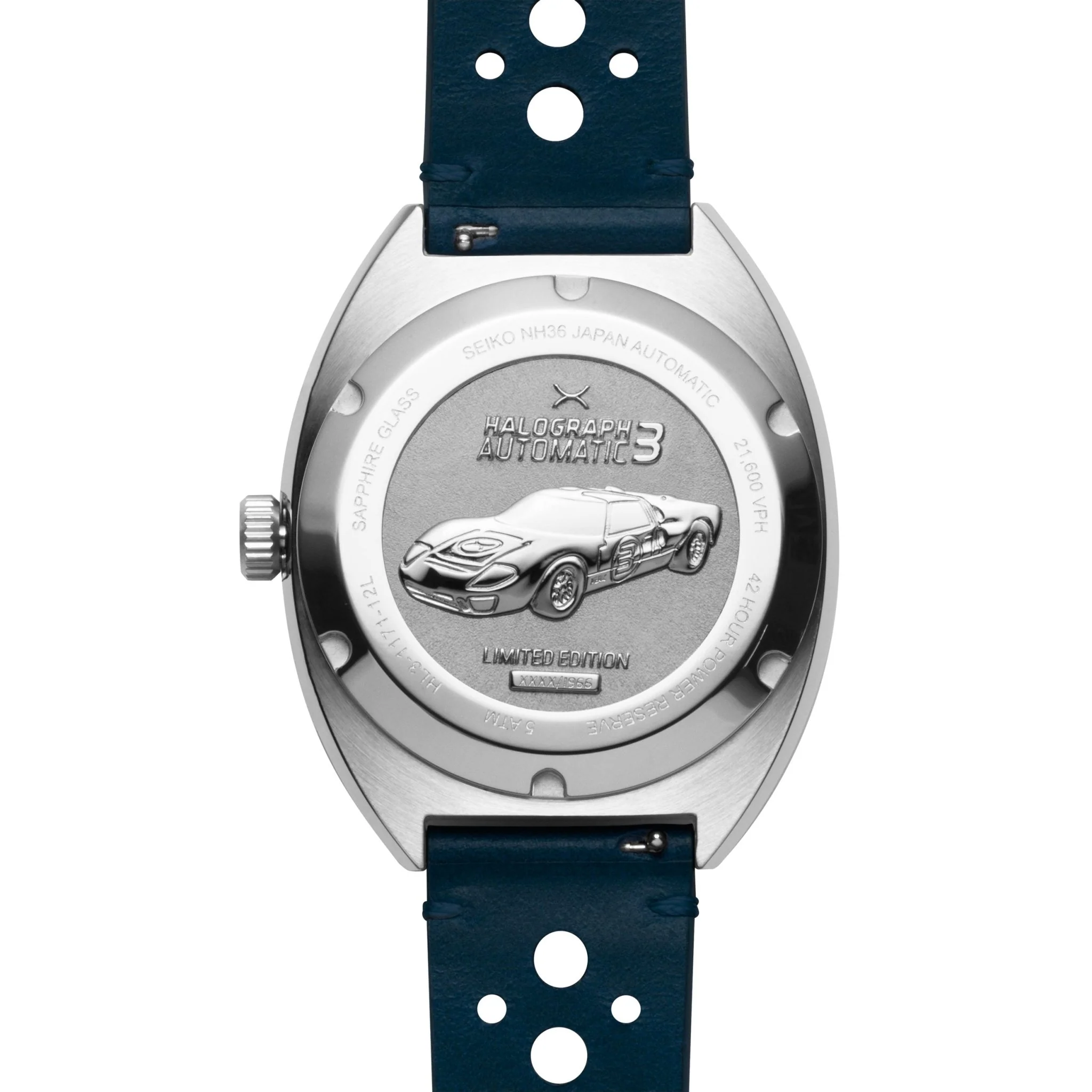 Xeric Halograph III Automatic Oxblood Blue