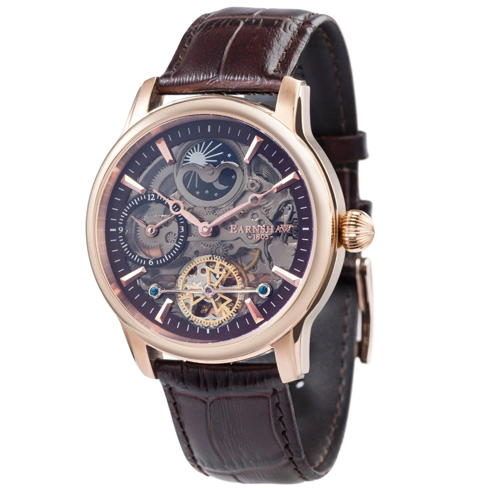 1784-thomas-earnshaw-heritage-longitude-shadow-automatic-cherry-brown-1.webp Thomas Earnshaw Heritage Longitude Shadow Automatic Cherry Brown