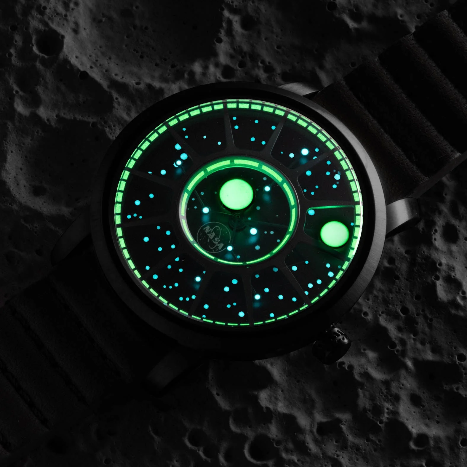 Xeric NASA Apollo 15 American Automatic Black Hole